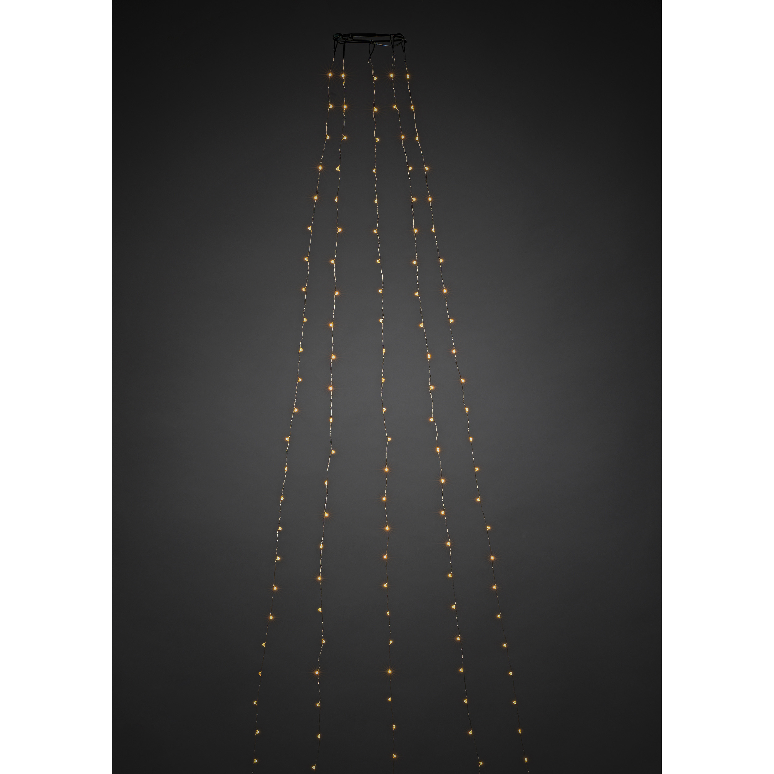 Julgransslinga 180 amb LED APP 180L Amber/Transparent