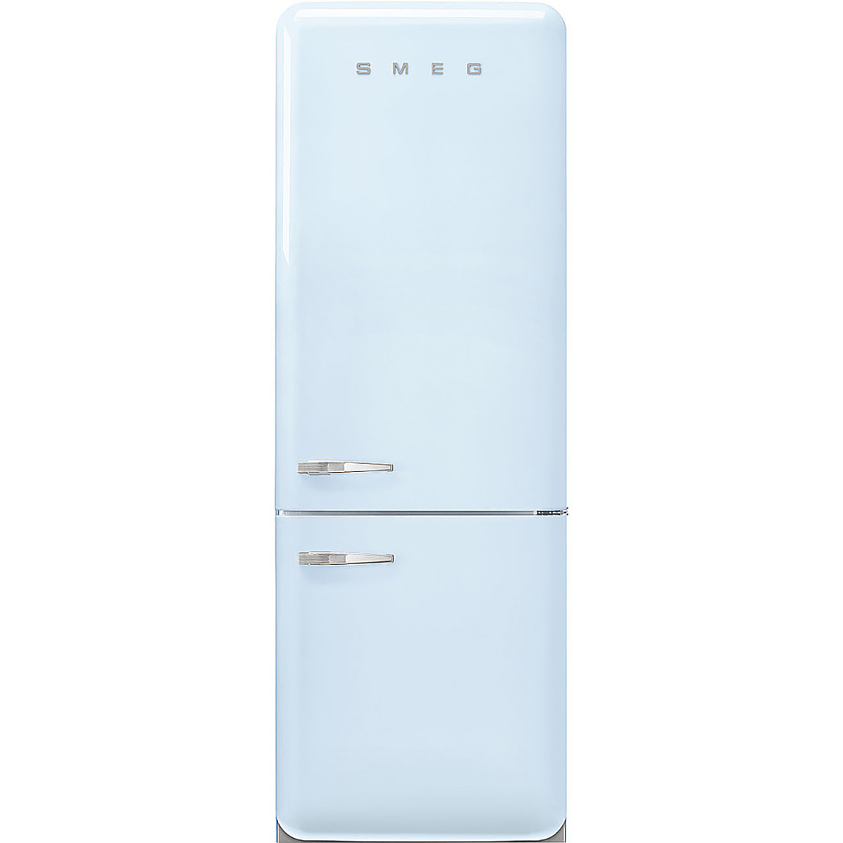 Frittstående Kjøleskap/Fryser Smeg FAB38RPB6 Pastellblå Retrodesign med Multiflow & No Frost