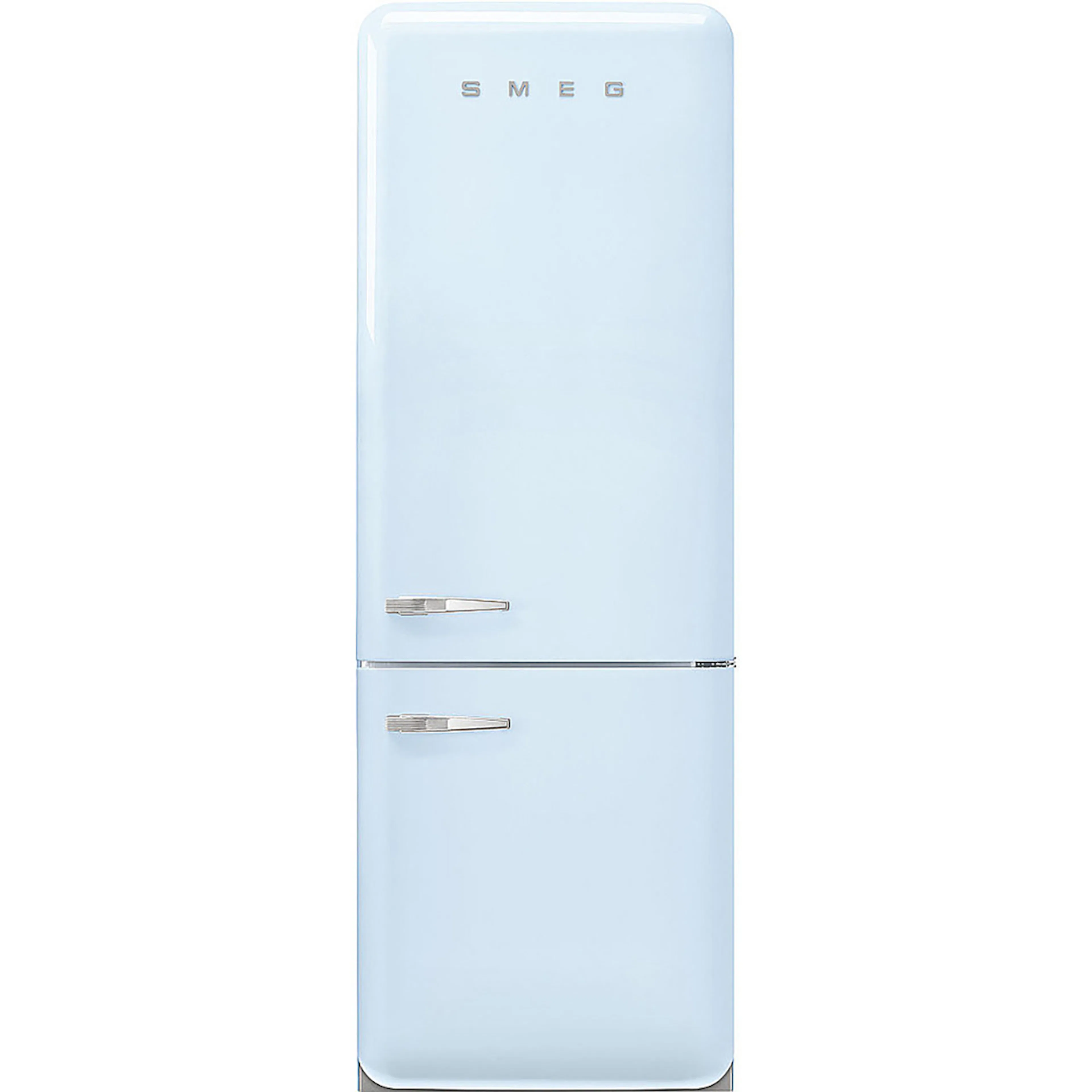 Frittstående Kjøleskap/Fryser Smeg FAB38RPB6 Pastellblå Retrodesign med Multiflow & No Frost