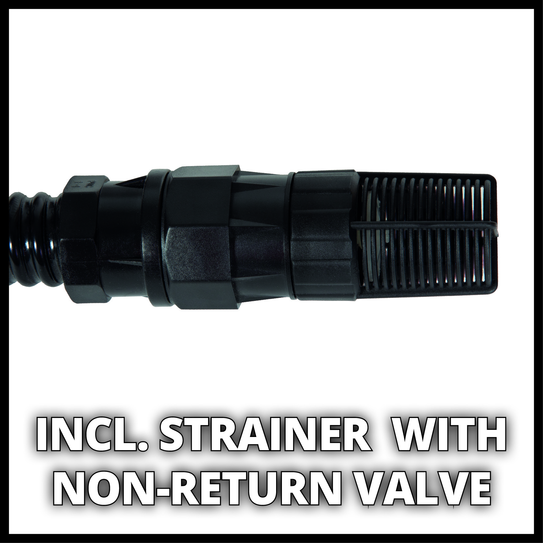 Sugeslange med plastkobling Einhell 7m/1