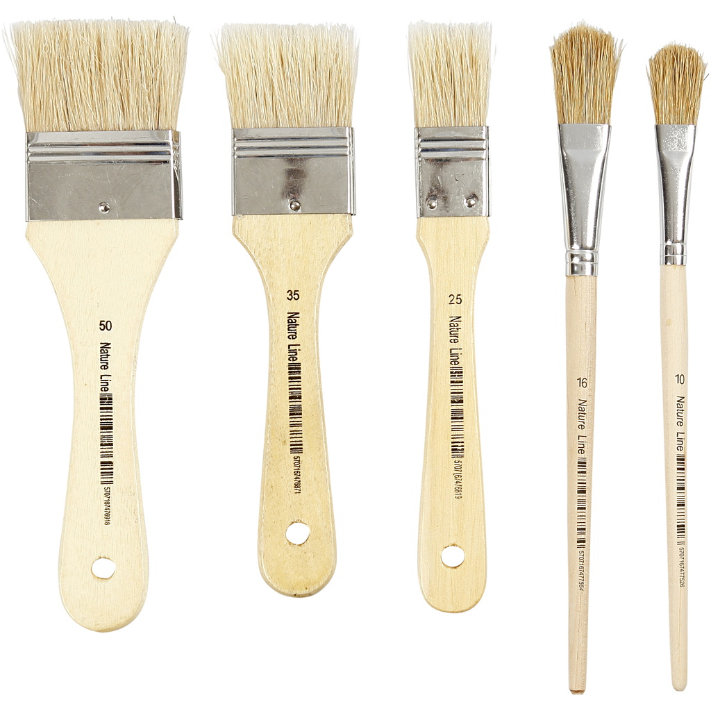 Lakkpensler Creativ Company 10 stk/1 Pk