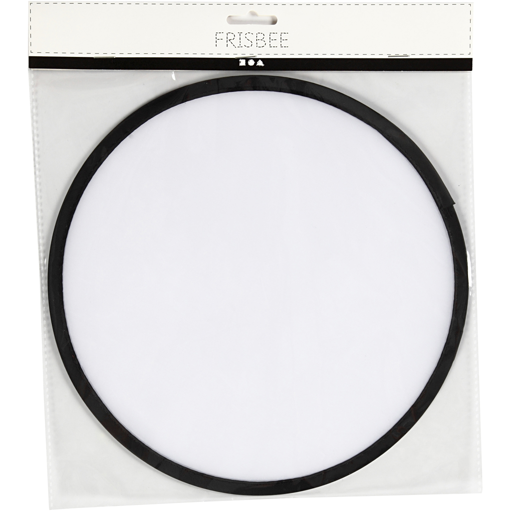 Frisbee Creativ Company Hvit 25 cm 1 stk