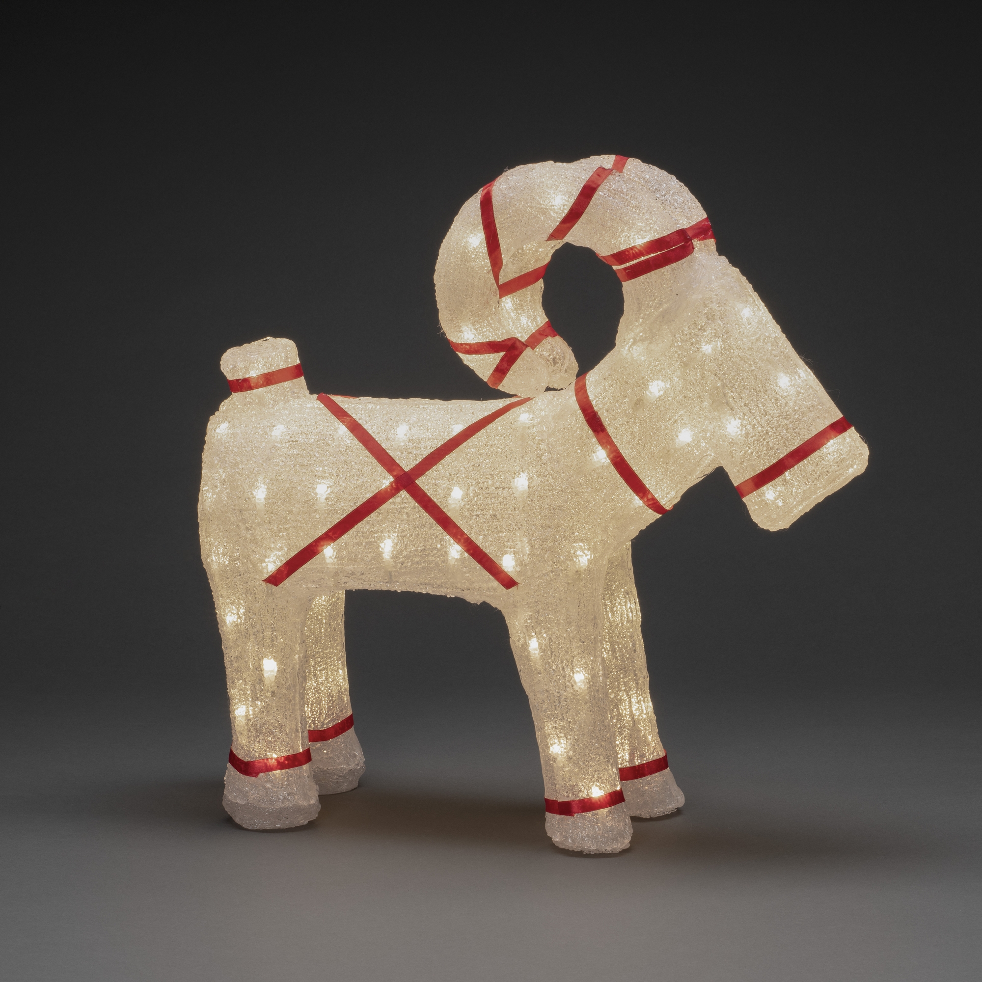 Dekorasjonsbelysning Gnosjö Konstsmide Julbukk 48 cm 96 Led