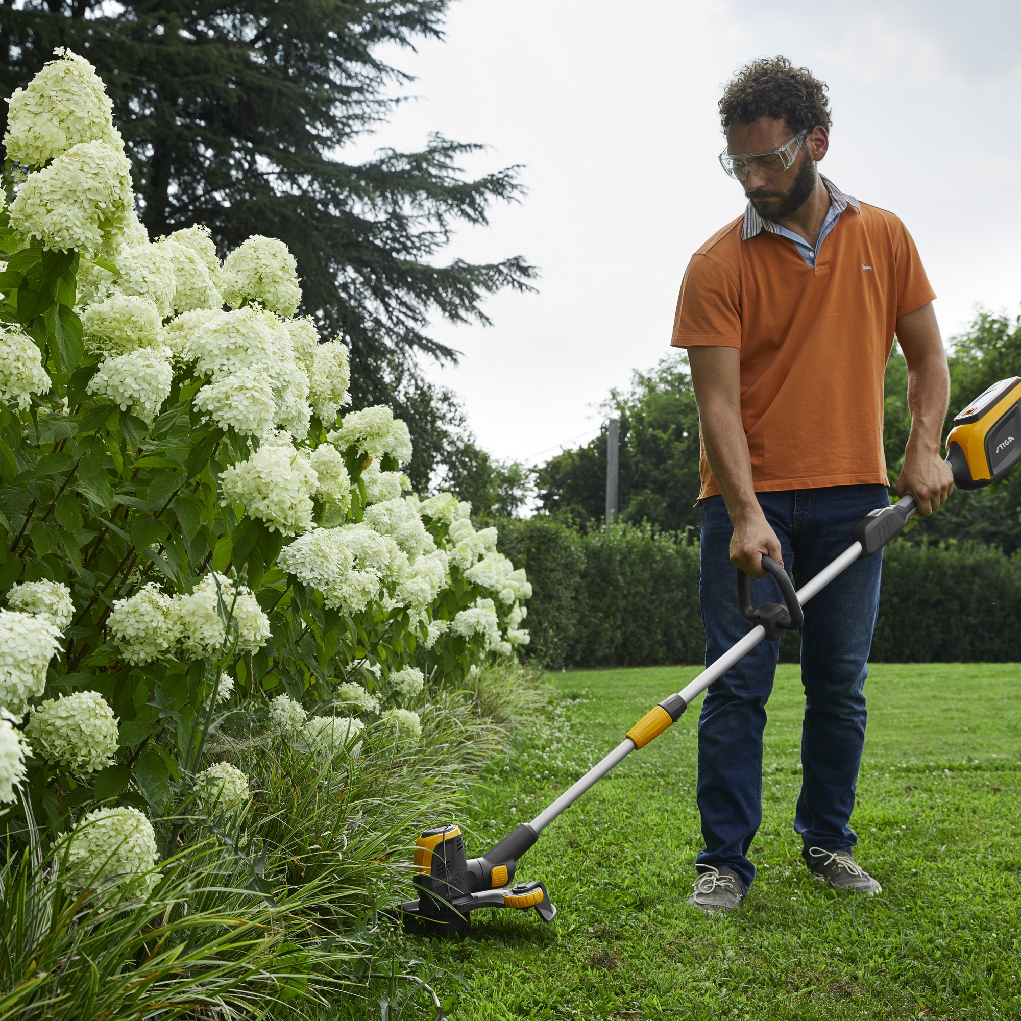 Gresstrimmer Stiga GT 500e Uten Batteri og Lader