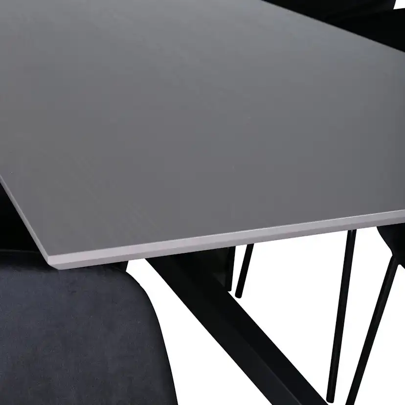 Spisegruppe Venture Home Piata med 6 Bergen Stoler