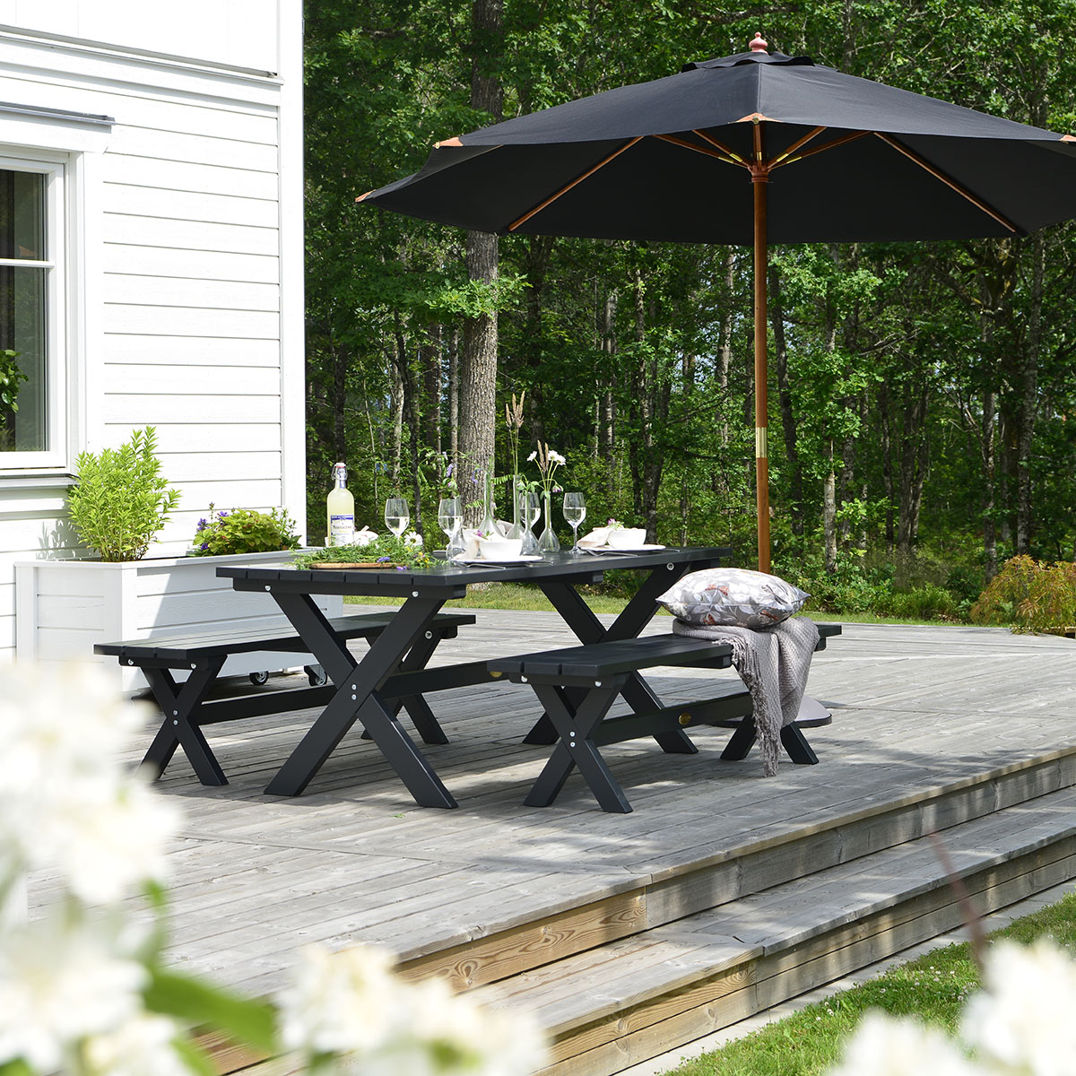 Parasoll Hillerstorp Lyx Ø335 cm