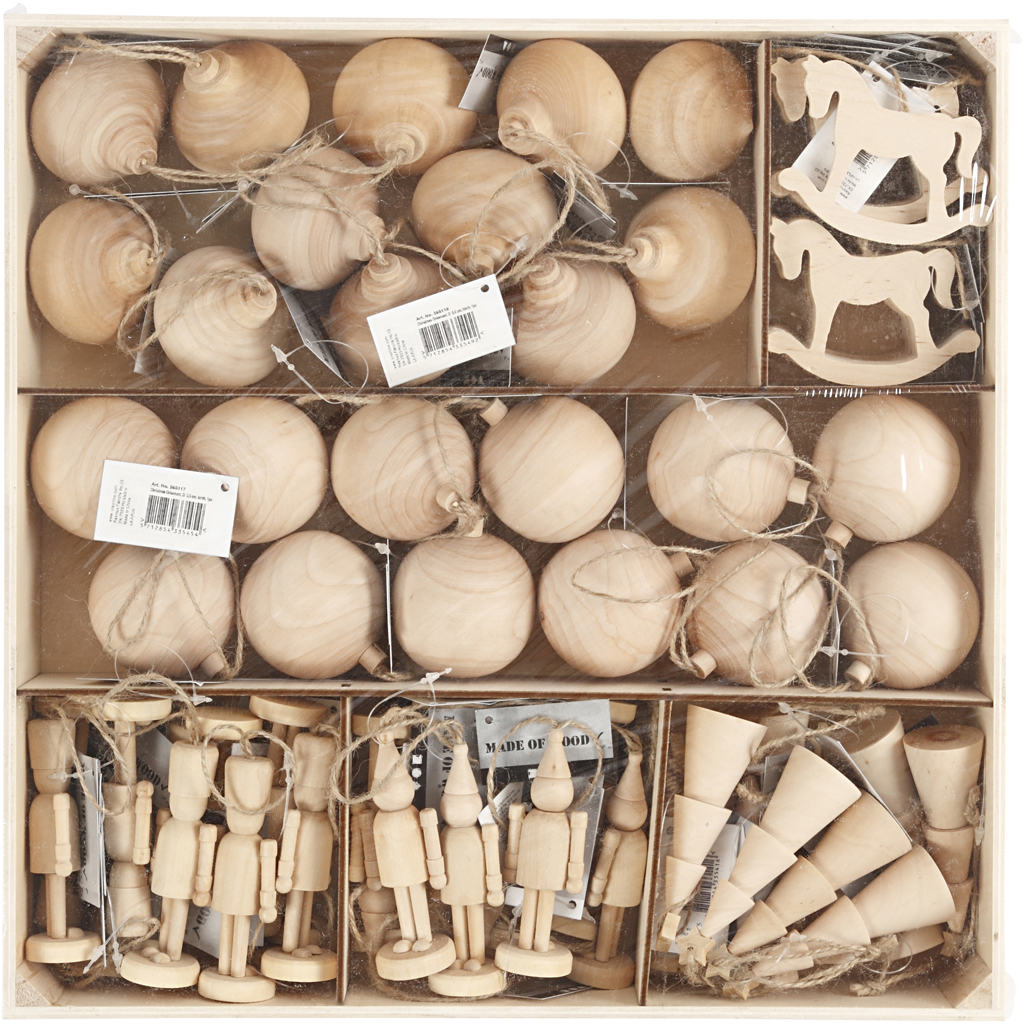 Juleoppheng Creativ Company 72 stk/1 Pk