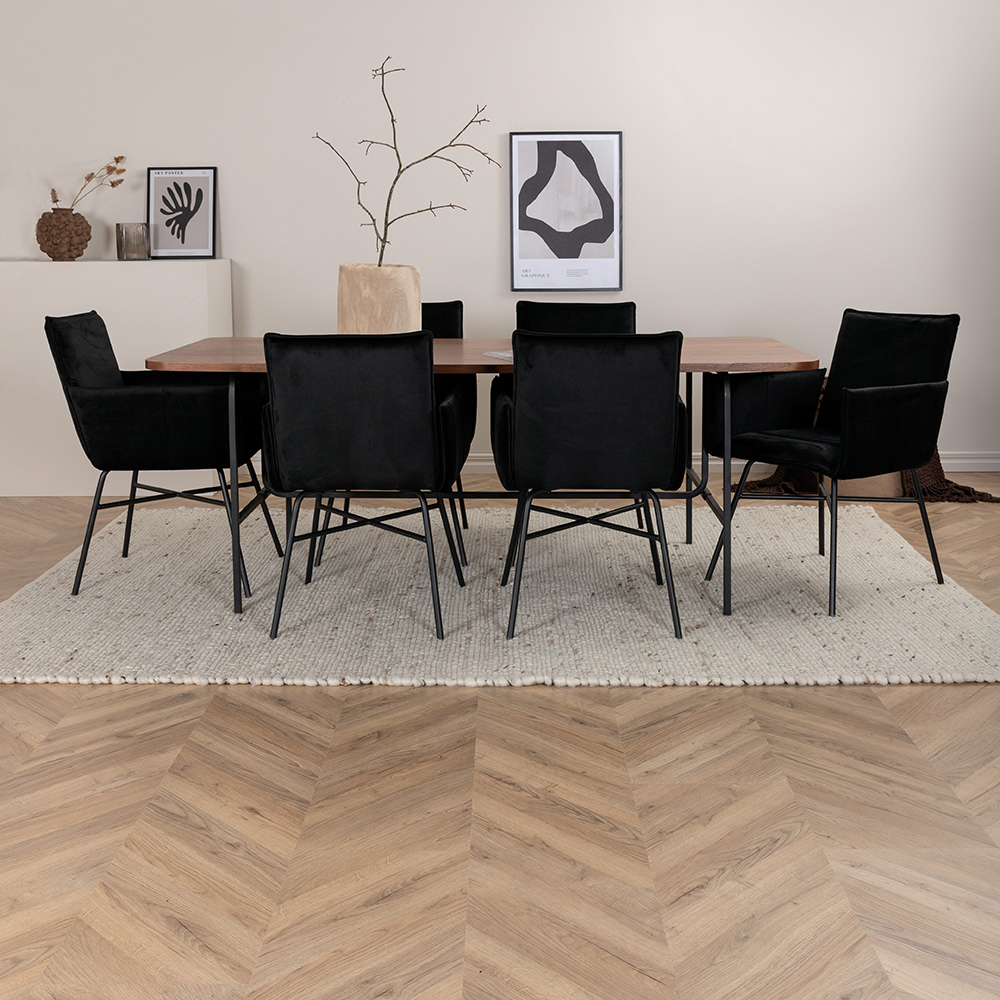 Spisegruppe Venture Home Chicago Spisebord og Annika Spisestol