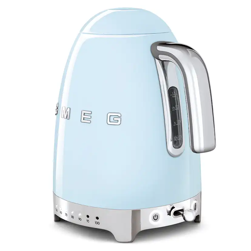 SMEG vattenkokare KLF04PBEU Pastellblå