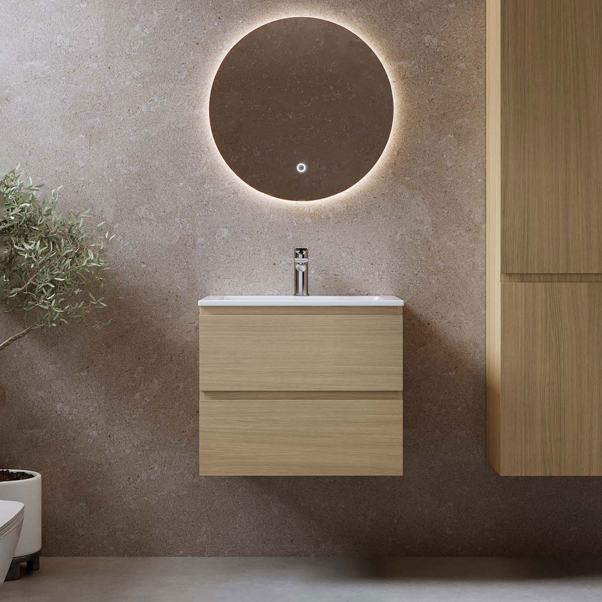 Servantskap Bathlife Eufori Lys Eik