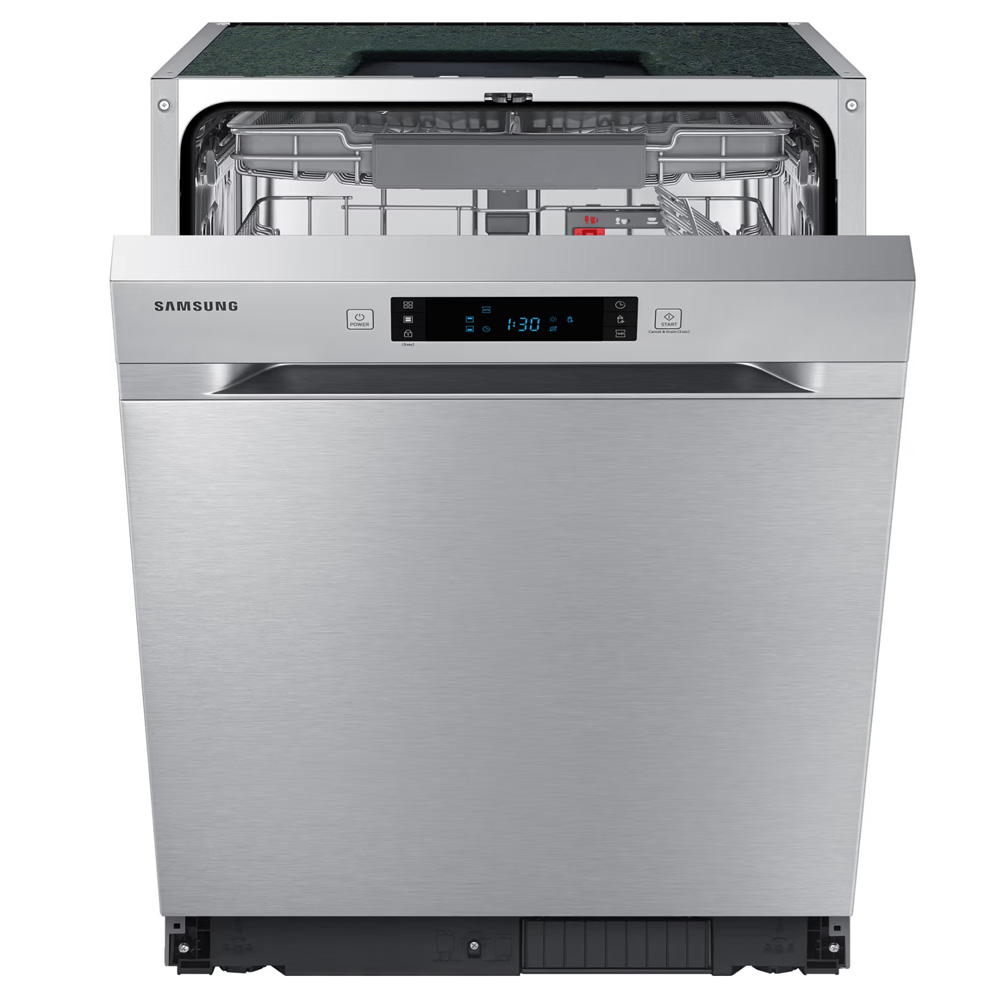 Frittstående Oppvaskmaskin Samsung DW60A6092US/EE Rustfri med Auto Open och Aqua Stop