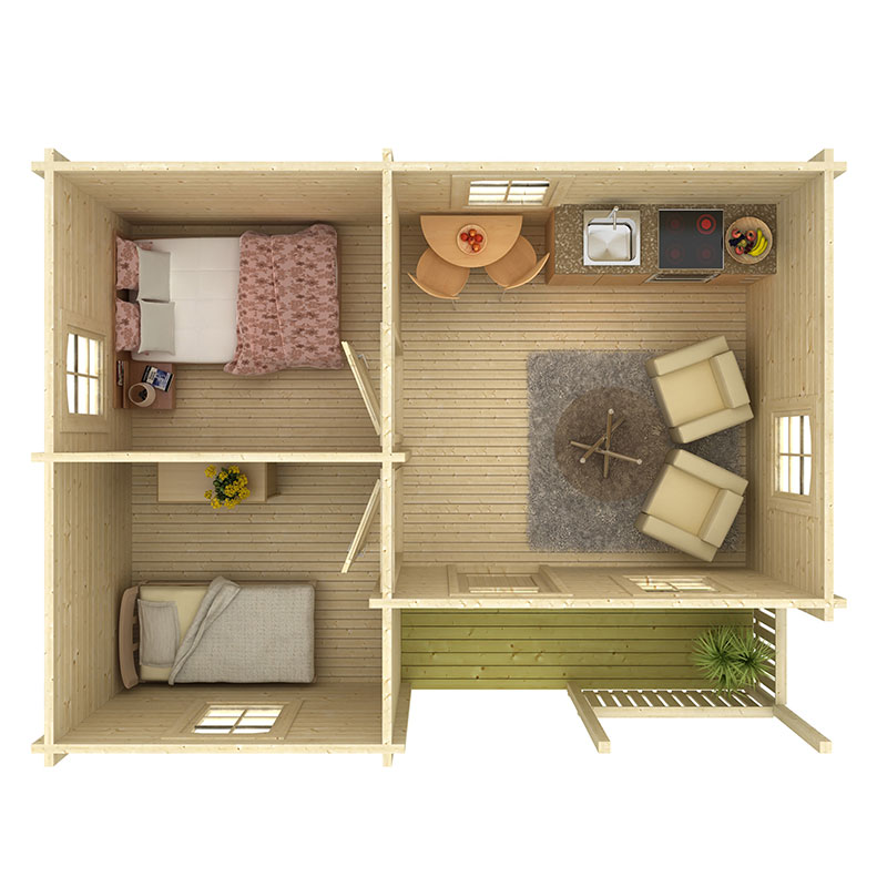 Anneks Palmako Sandra 21,5+3,7 m2