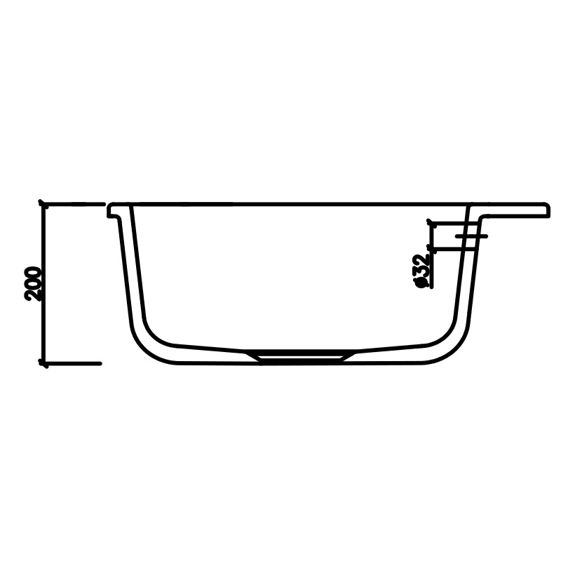 Diskho Lavabo Mera 57 575 mm
