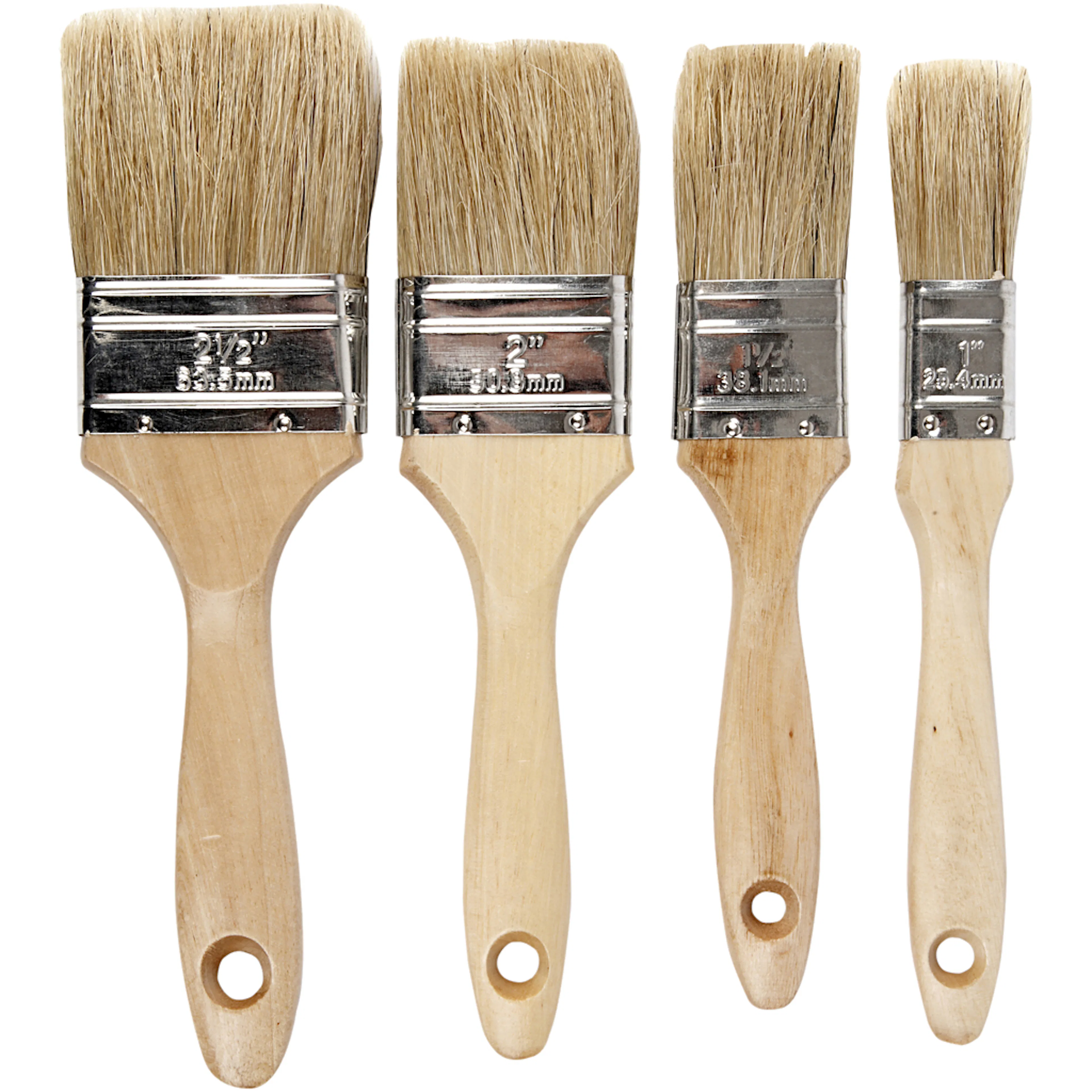 Kulissepensler Creativ Company B 2,5-6,3 cm 4 stk/1 Pk