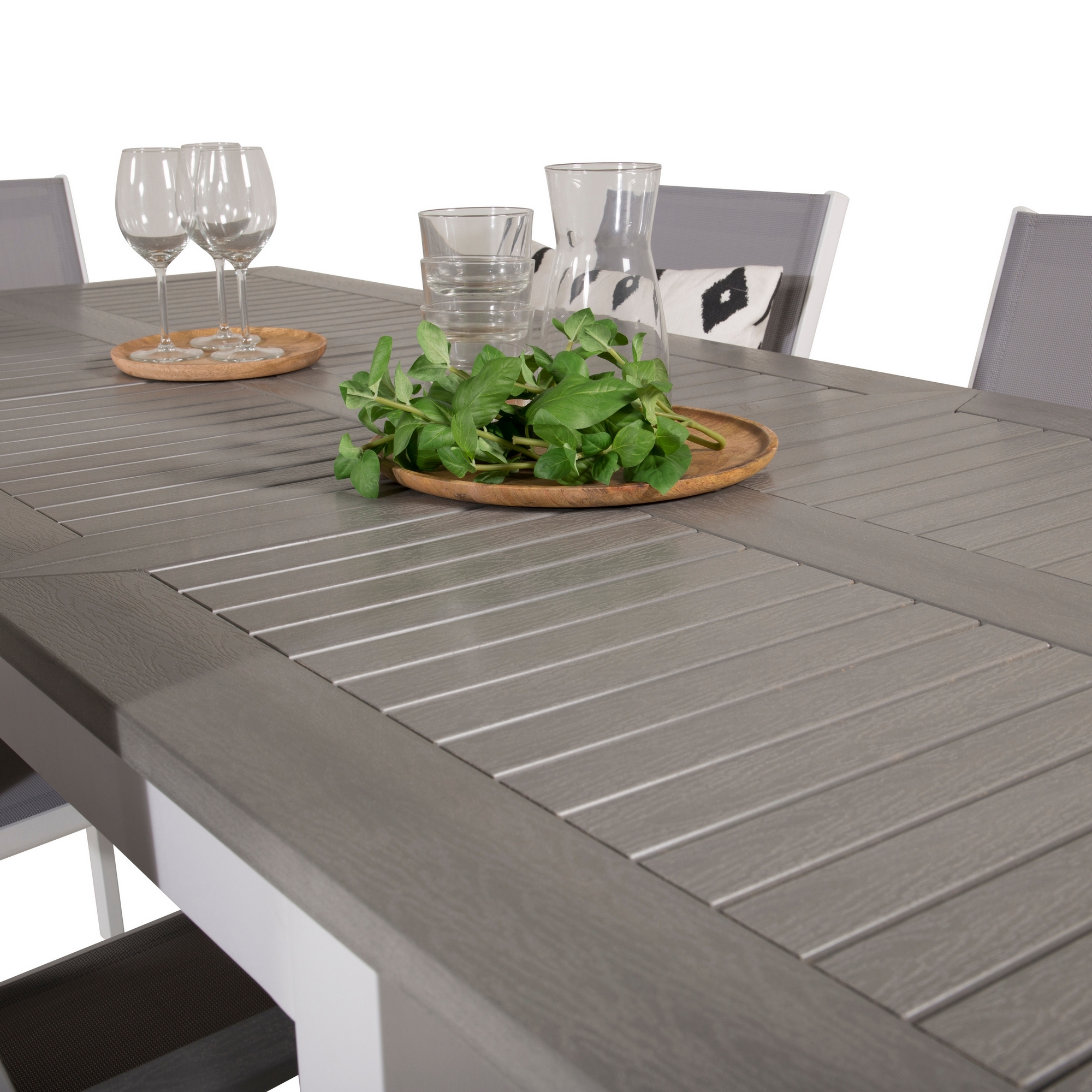 Spisegruppe Venture Home Aleyna 152/210 med 6 Pincy Stoler