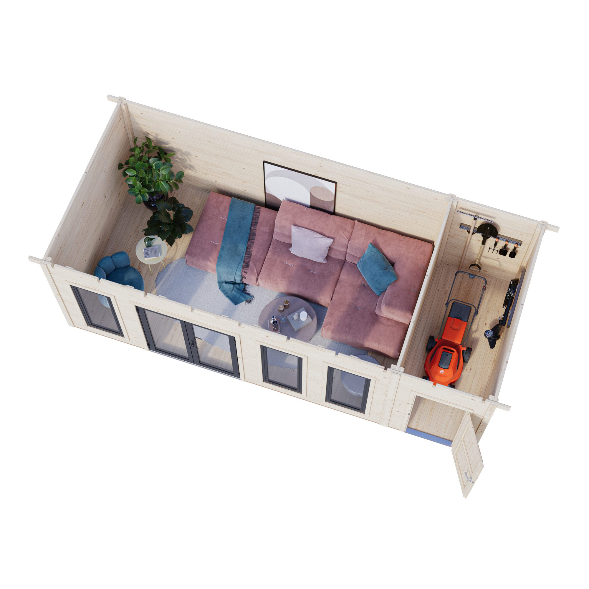 Hagestue Palmako Aurelia 20,1 m² (inv. 19,2 m²)