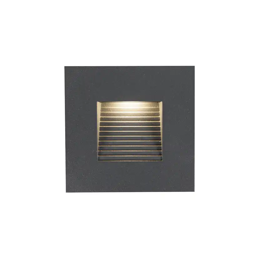 Veggarmatur Hide-a-lite Indicate Multi Antrasitt