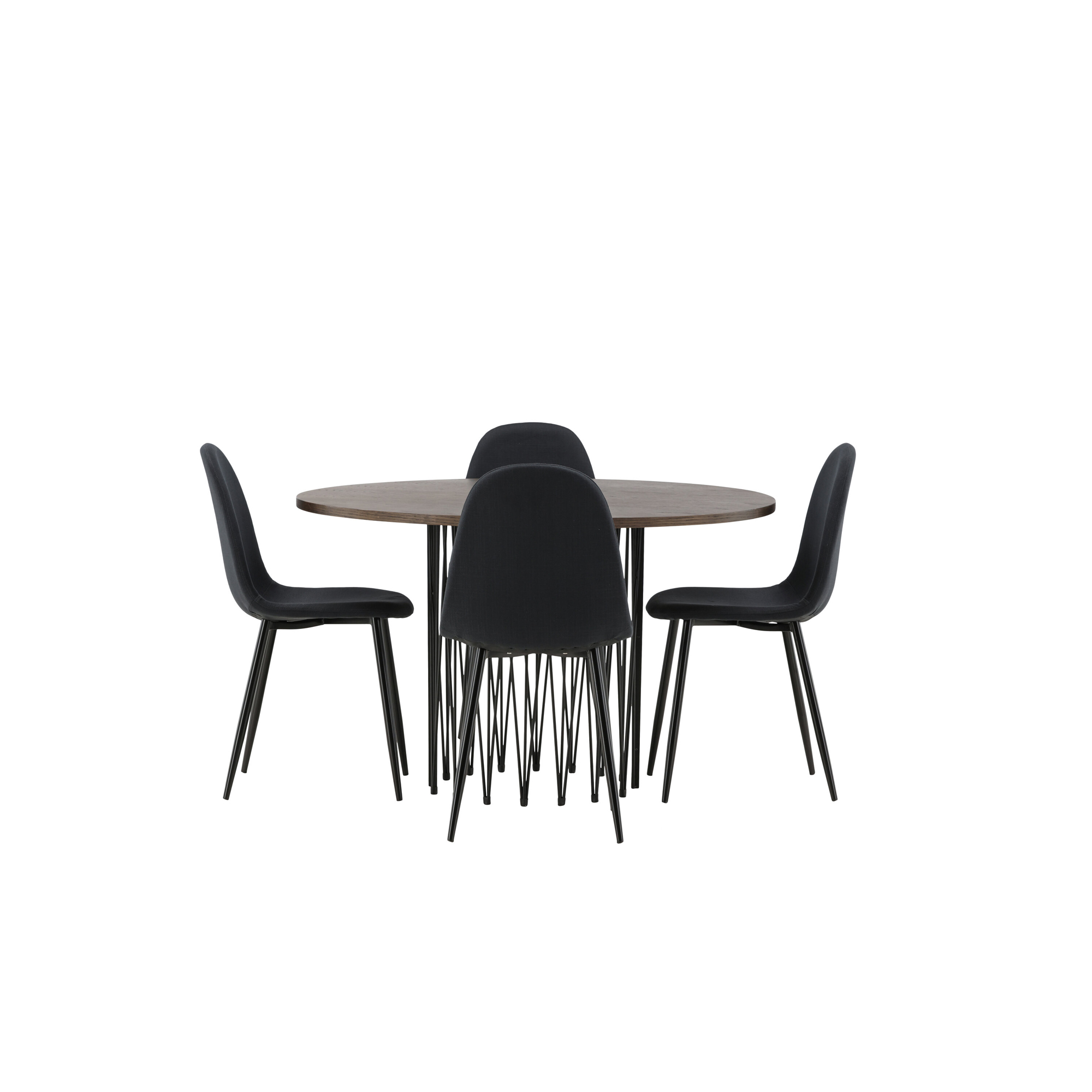 Spisegruppe furniture/fashion Stone med 4 Polar Stoler