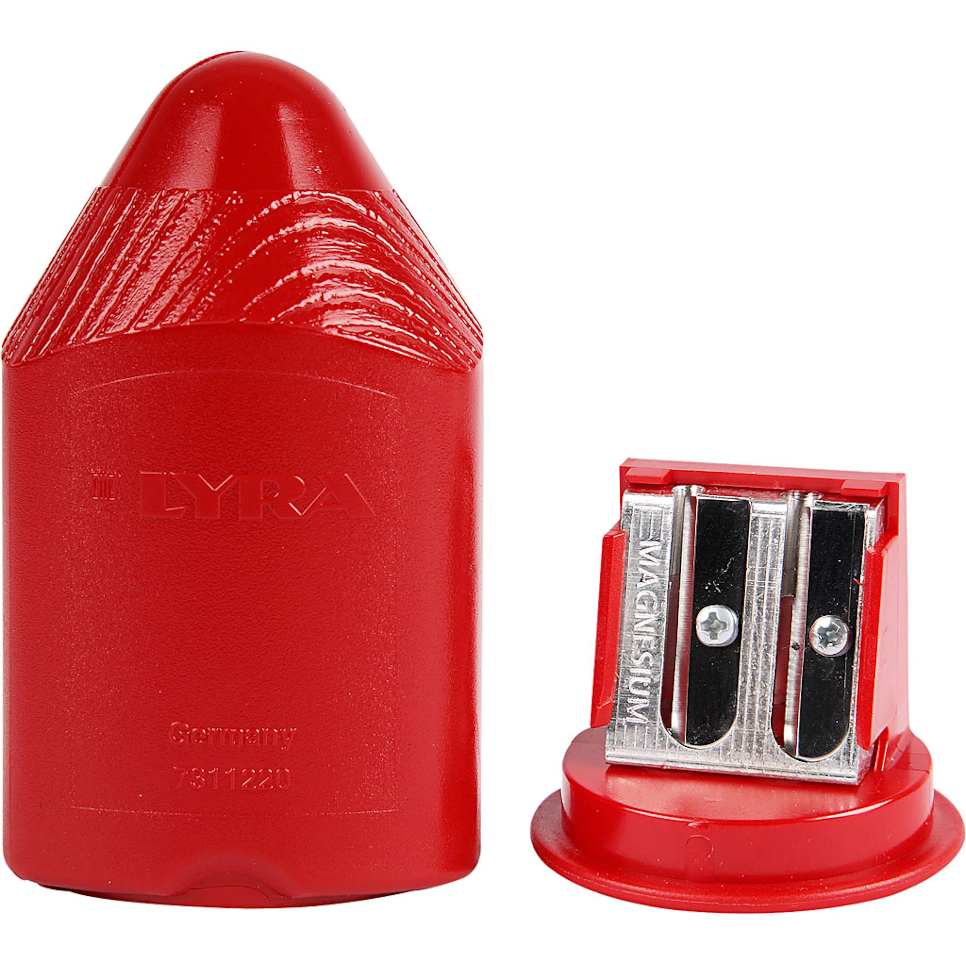 Blyantspisser Creativ Company H8,5 cm Rød 1 Stk