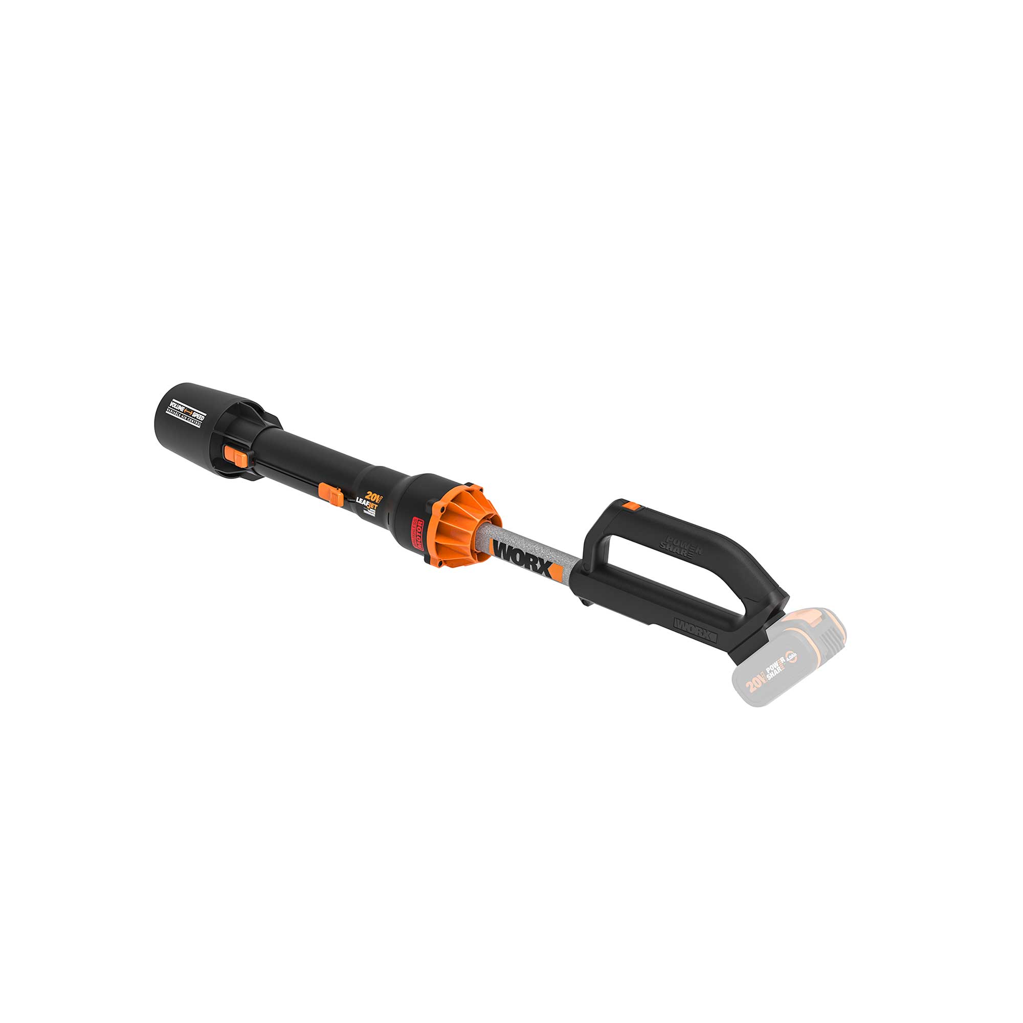 Løvblåser Worx WG543E uten Batteri