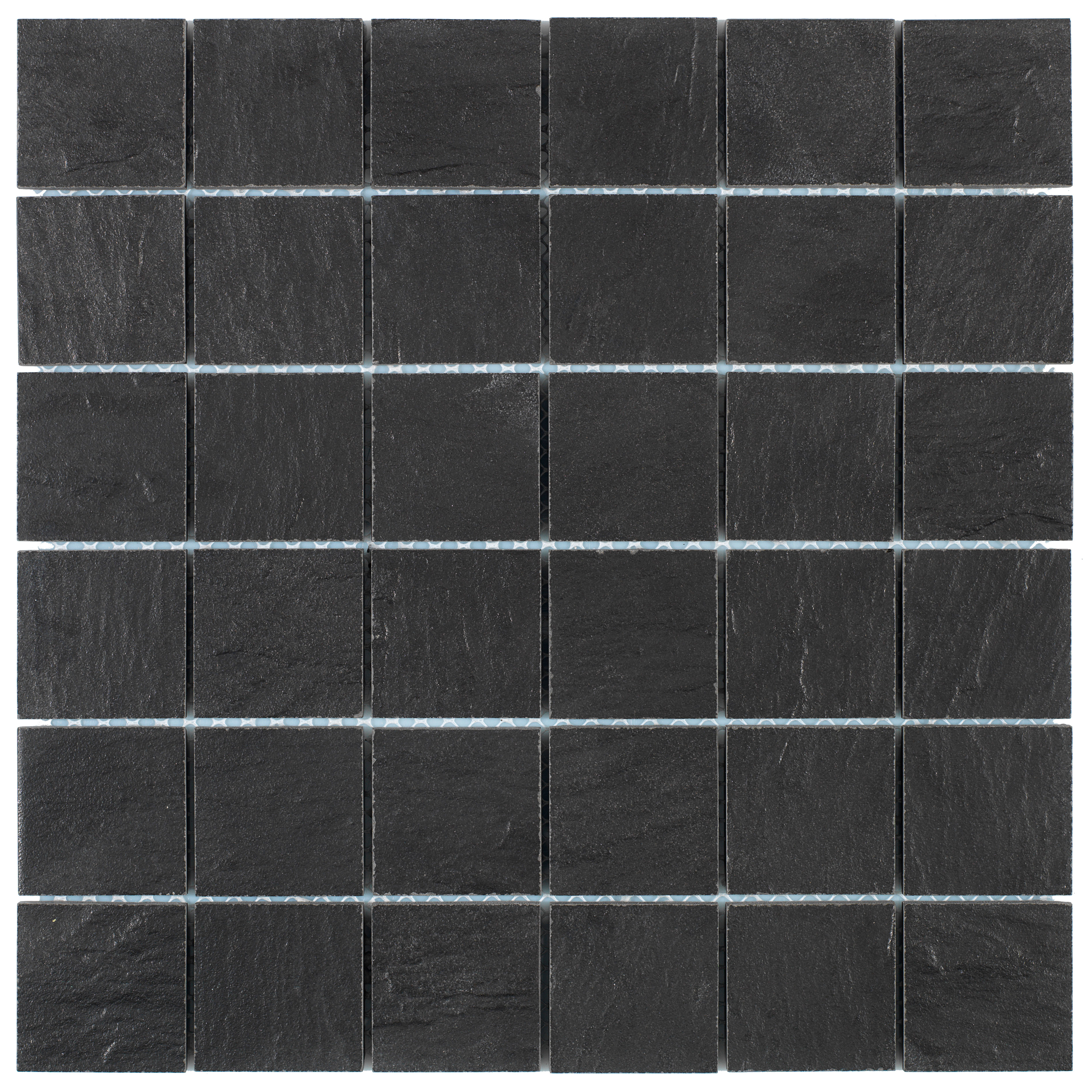 Klinkermosaik Arredo Ardesia Svart 4,8x4,8 cm