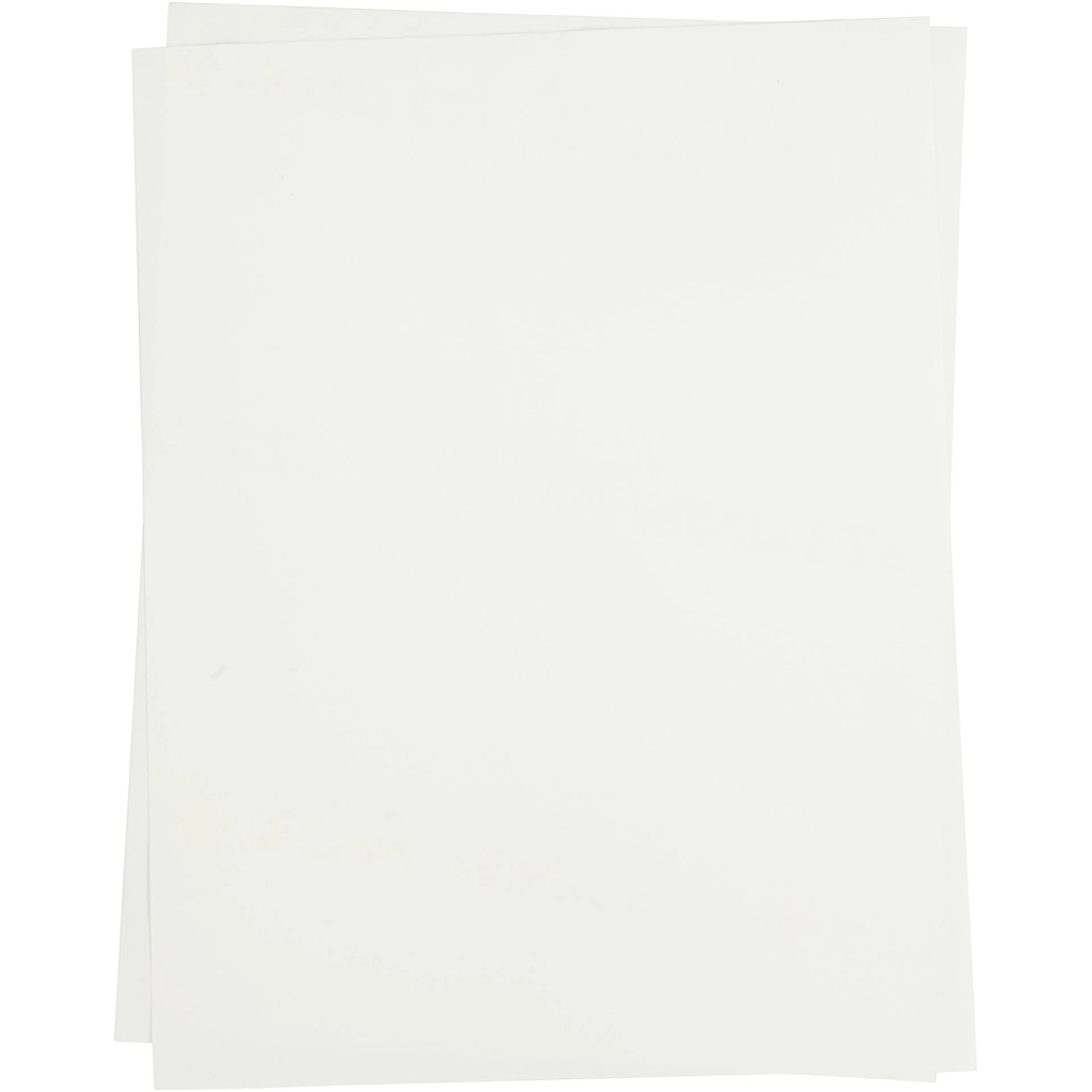 Overføringsark Creativ Company Transparent 21,5X28 cm til Lys Tekstil 5 Ark/1 Pk