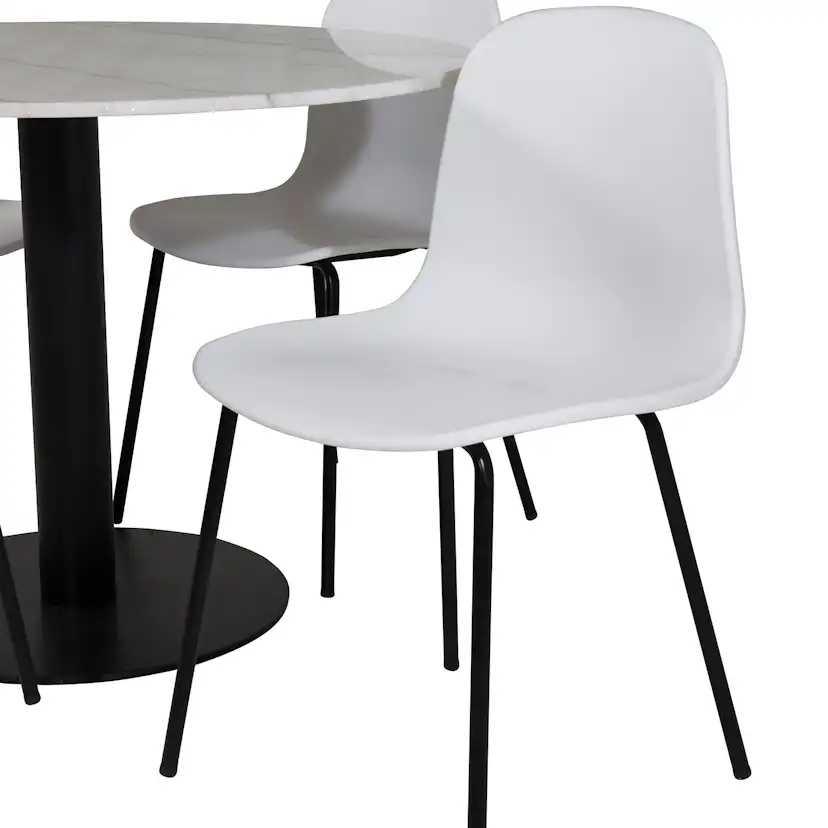 Spisegruppe Venture Home Estelle med 4 Ardi Stoler
