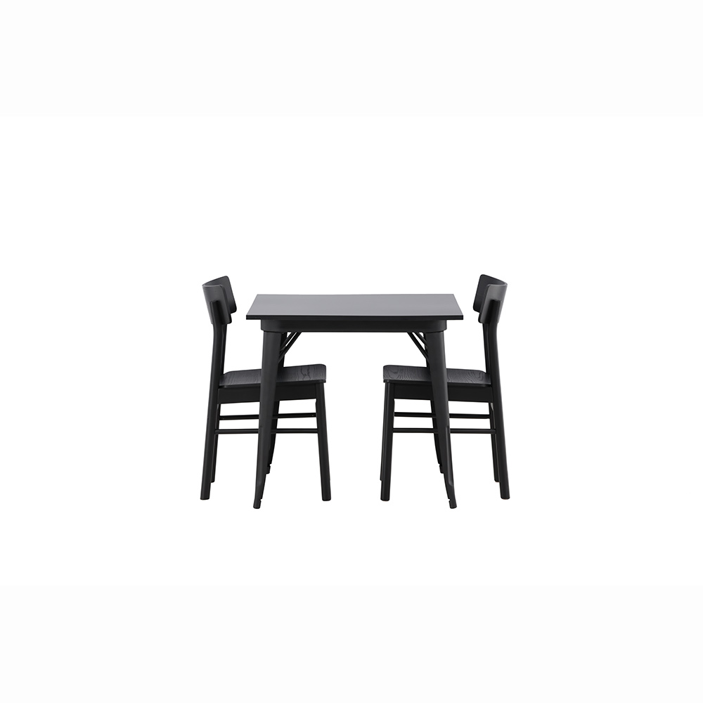 Spisegruppe Venture Home Tempe med 2 Montros Stoler