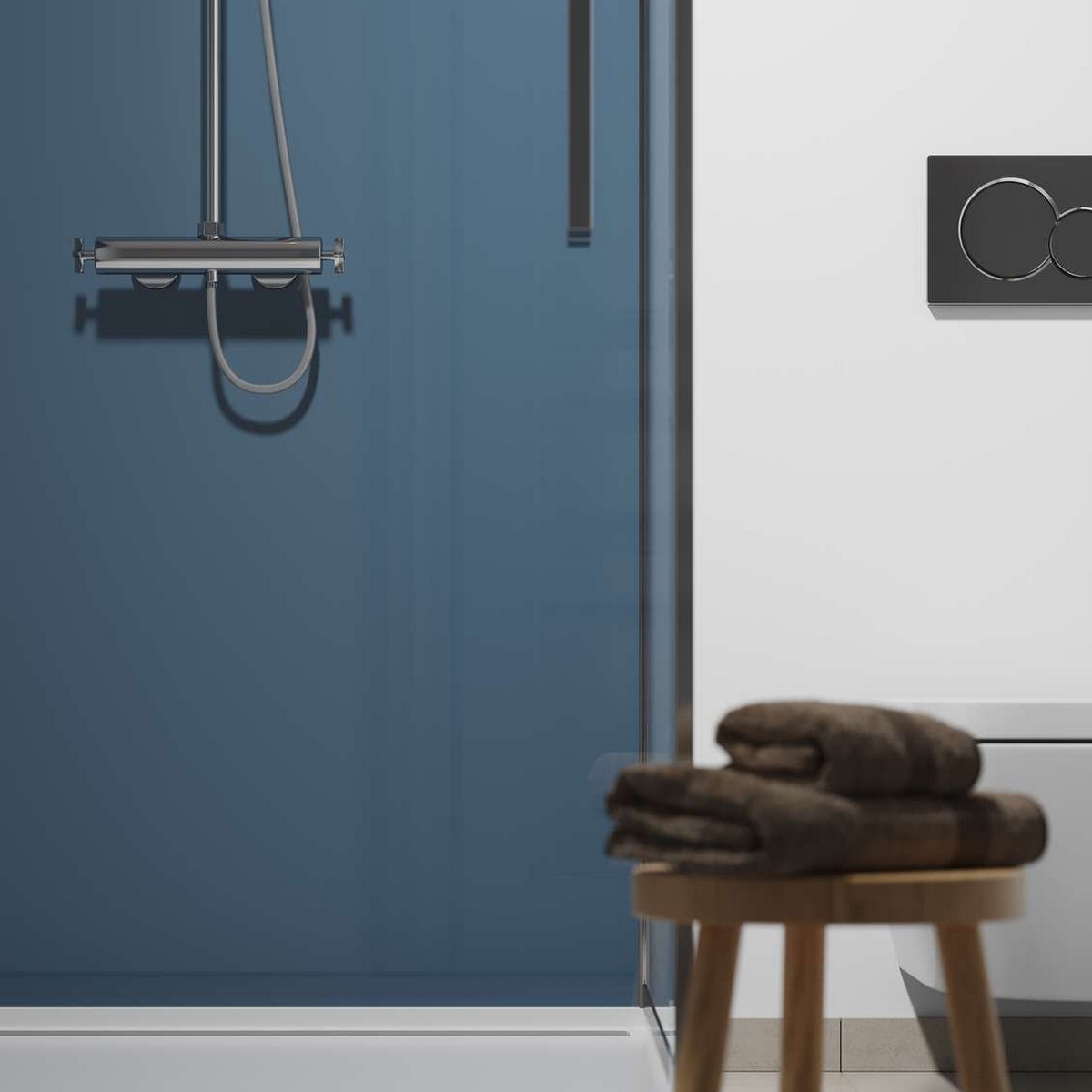 Baderomspanel Fibo 6274-00 Dusty Blue