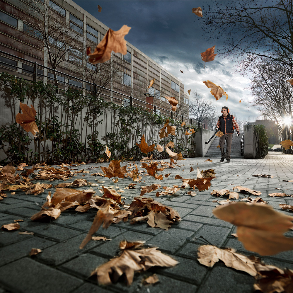 Løvblåser STIHL BR 350