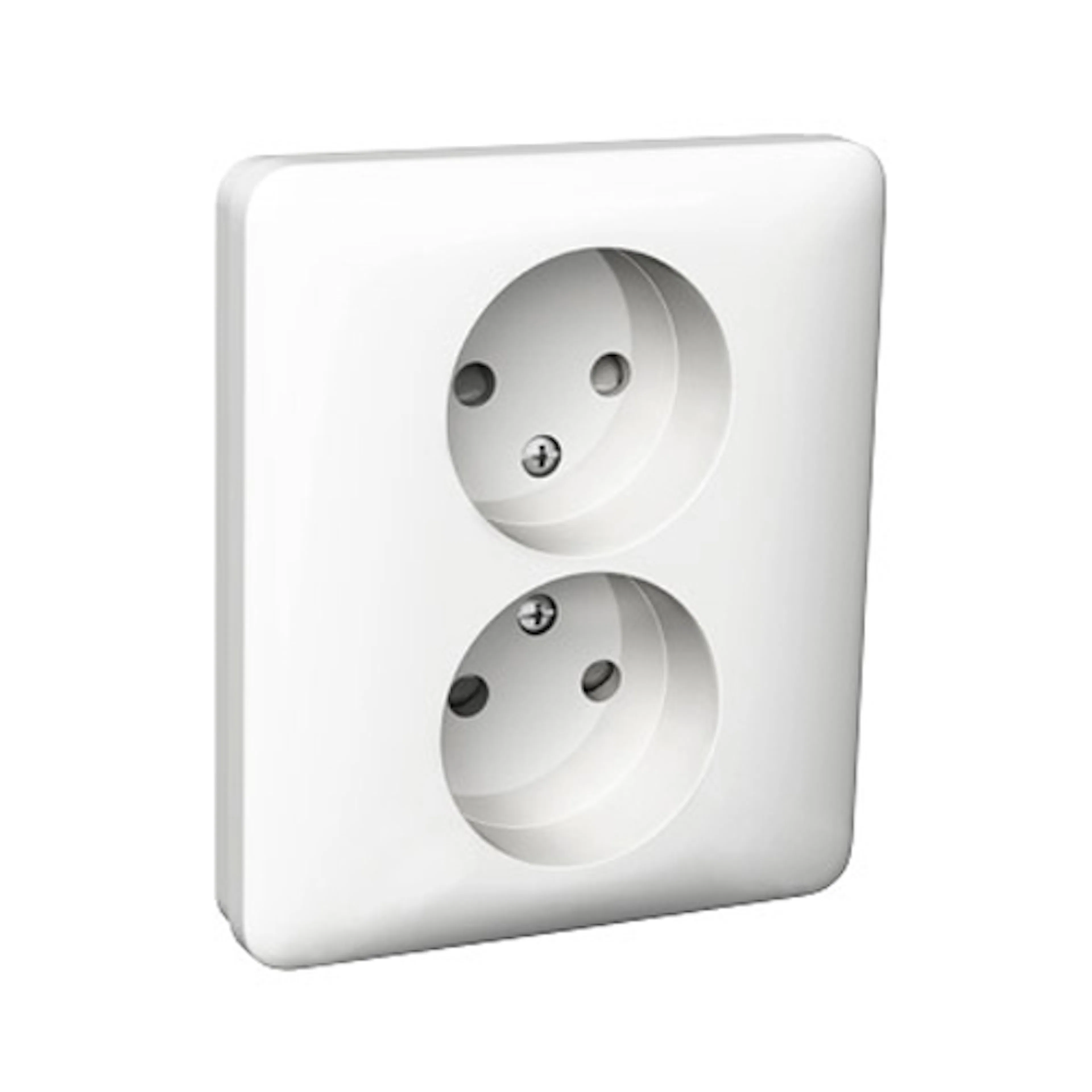 Stikkontakt Schneider Electric Exxact Primo 2-Veis
