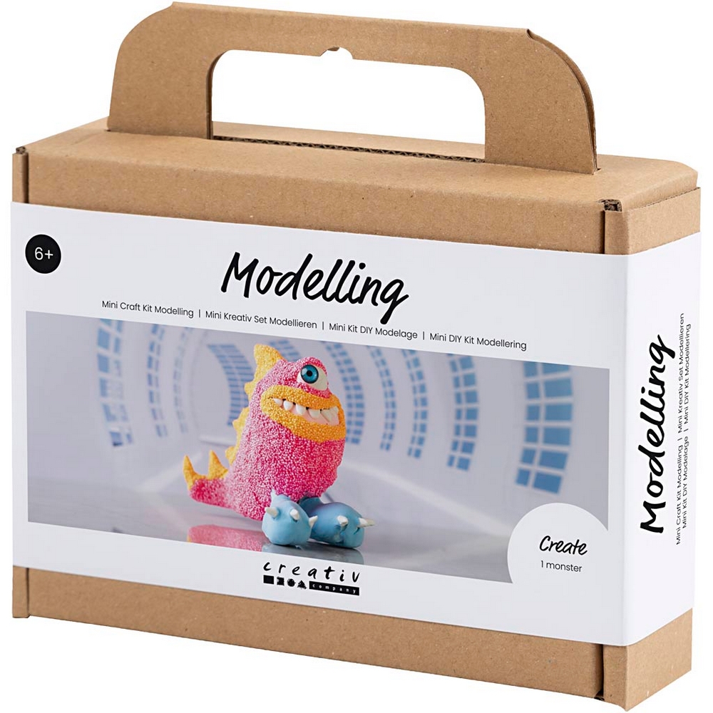 Hobbysett Creativ Company Modellering  Mini DIY Kit Monster Freddy