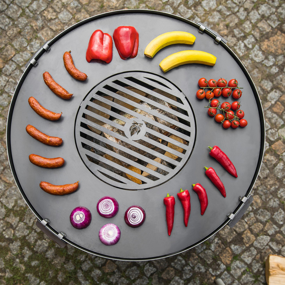 Grillplate gop CookKing i Råstål Ø82 cm
