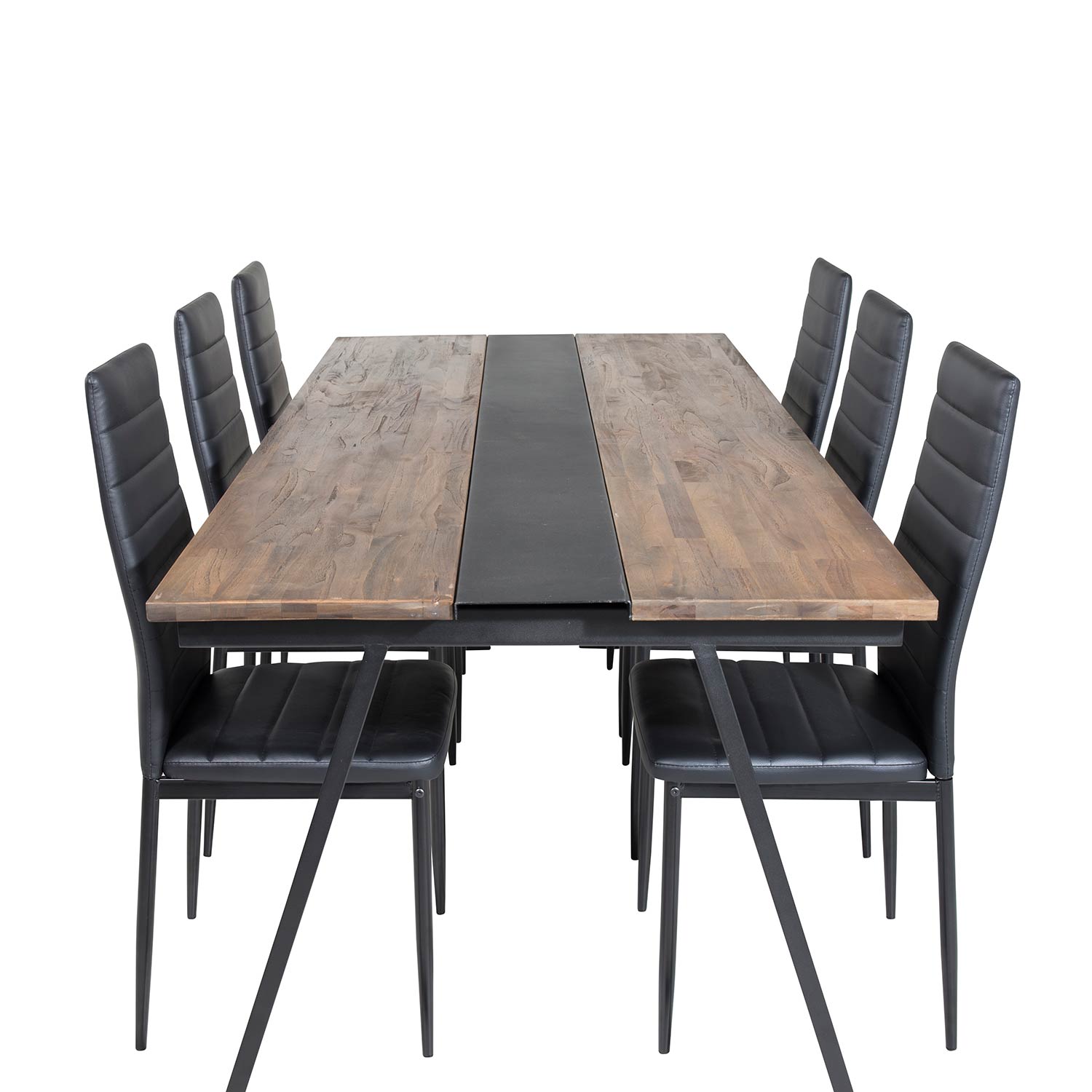 Spisegruppe Venture Home Jane med 6 Sly Stoler