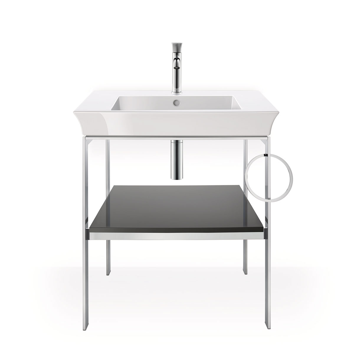 Servant Duravit White Tulip Hvit Høyblank