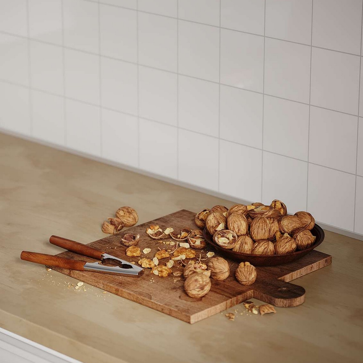 Kitchen Board Fibo 3091-KM1010 Denver White