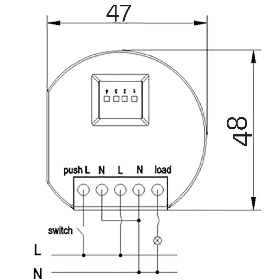 Dimmerpuck Elko 3-tråd 150 W LED