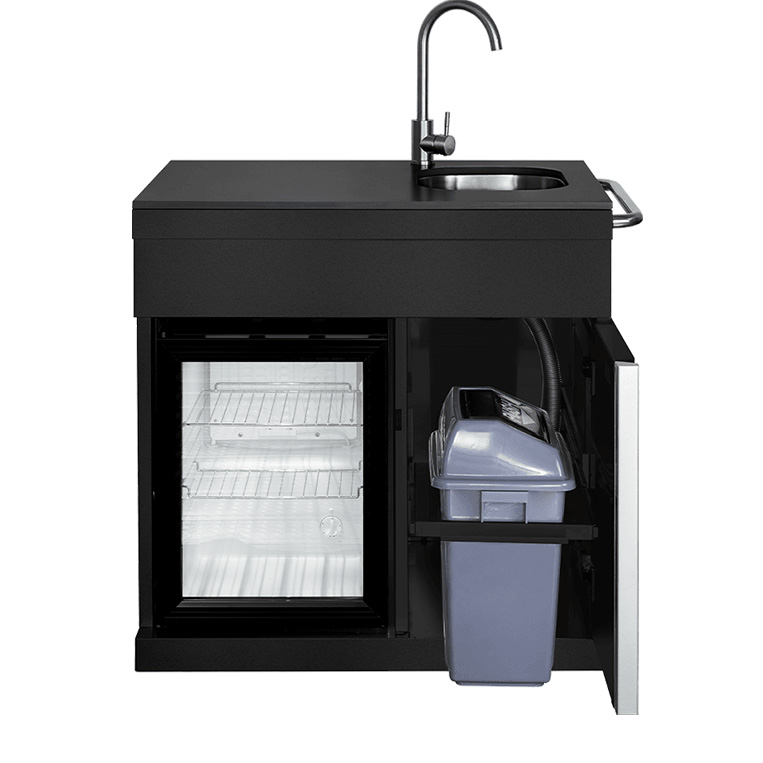 Frittstående Utekjøkken Myoutdoorkitchen Pure Plus Black