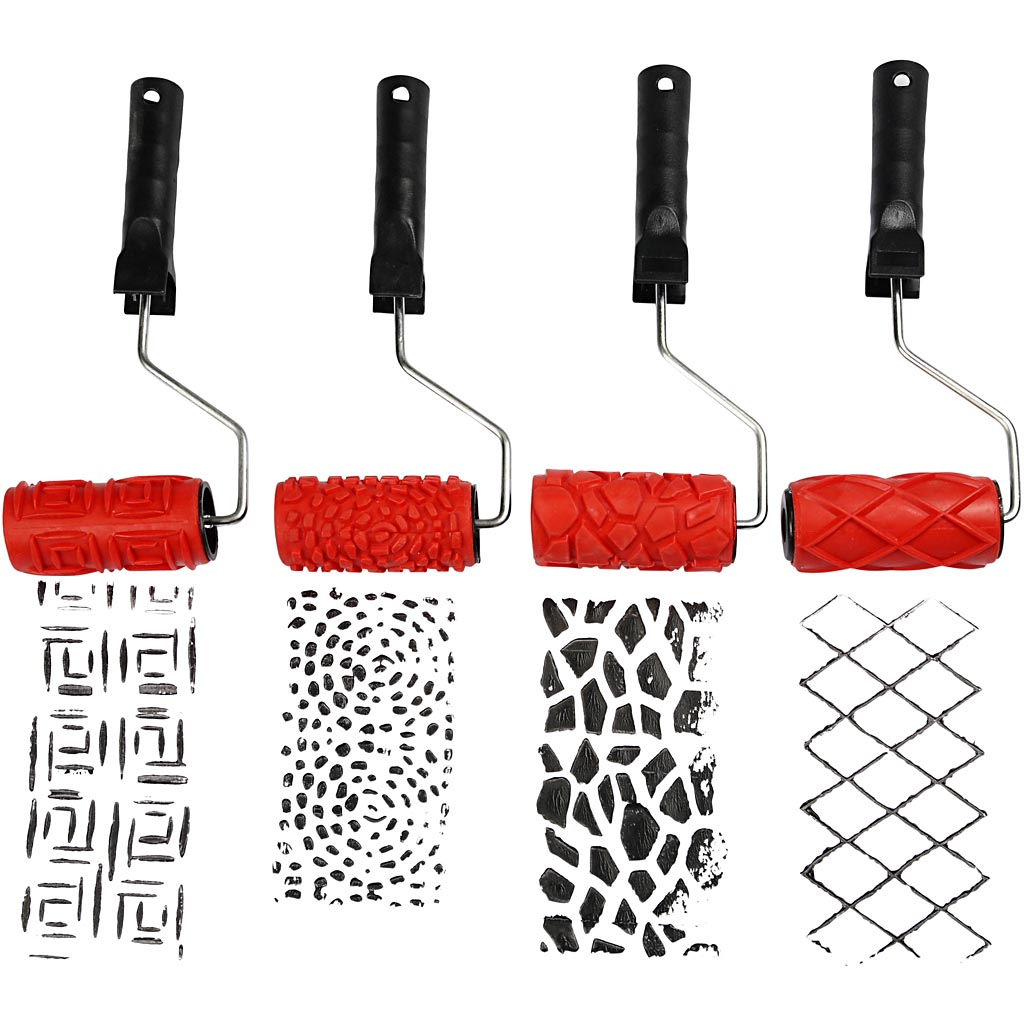 Mønsterruller Creativ Company 10 cm 4 stk/1 Pk