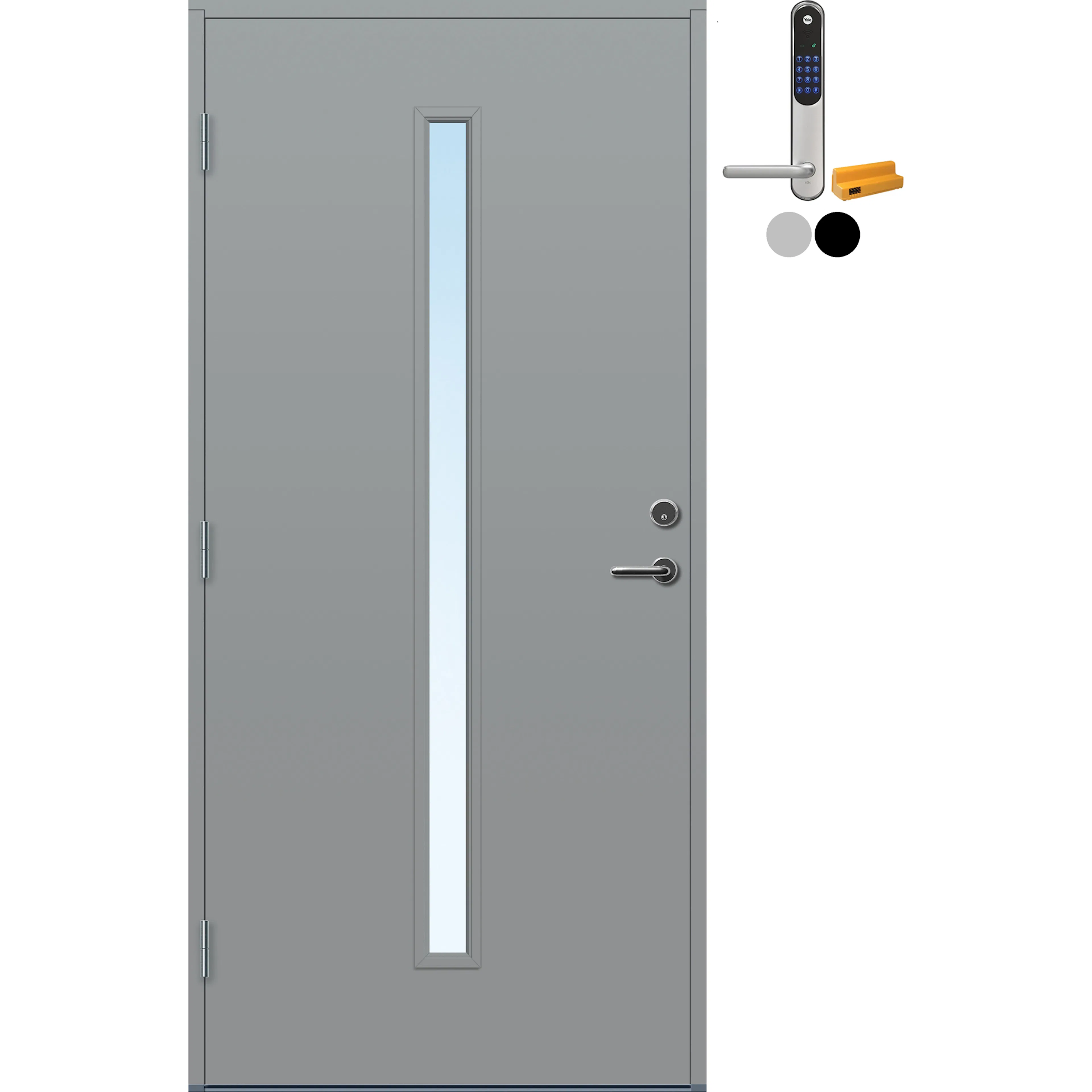 NCS S-3502-B, Lys Grå