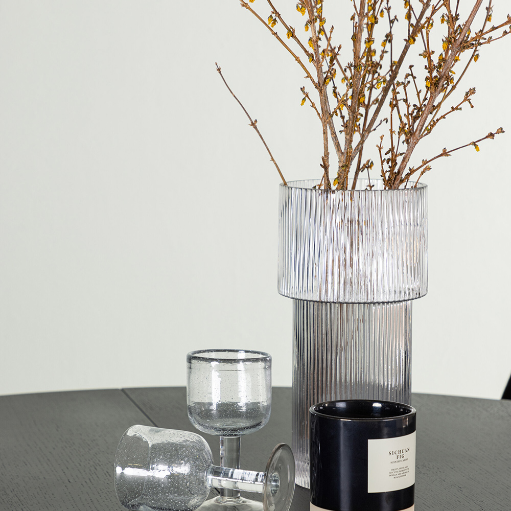 Spisegruppe Venture Home Matilda med 4 Polar Fløyel Stoler