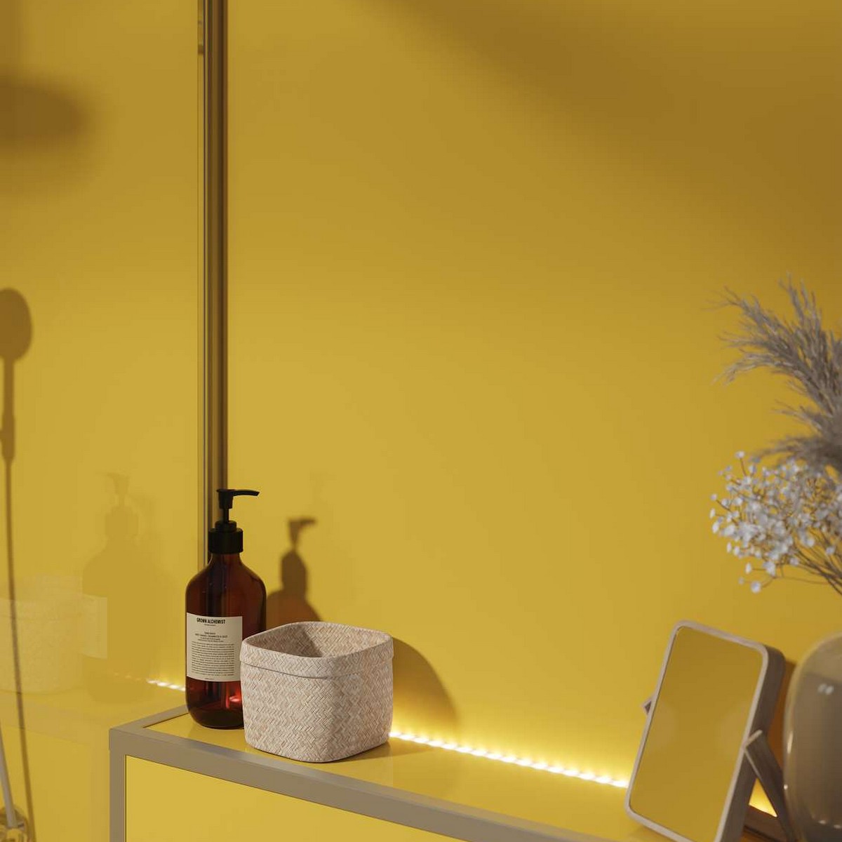 Baderomspanel Fibo 5223-F00 Yellow