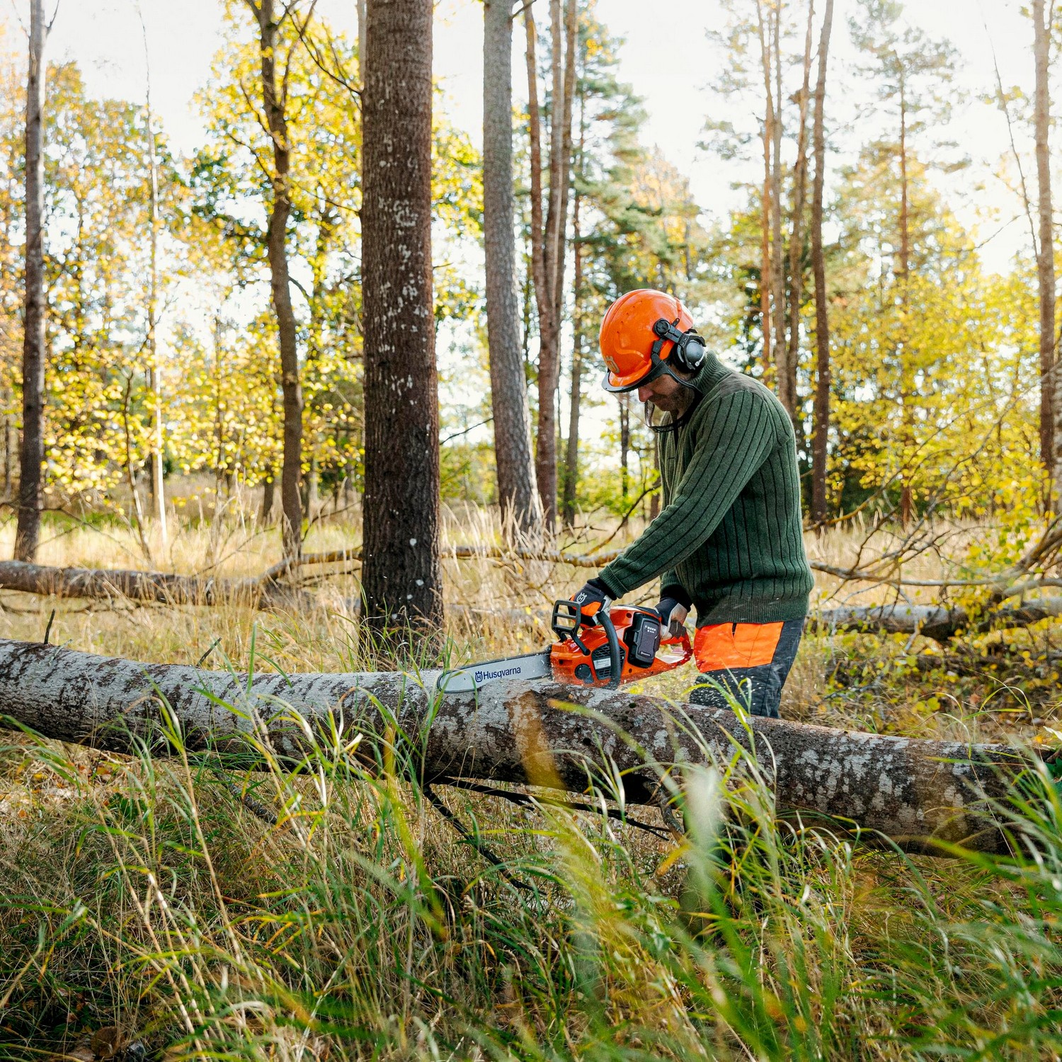 Motorsag Husqvarna 435i Uten Batteri & Lader