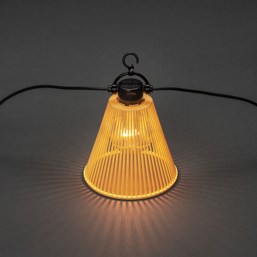 Startsett Gnosjö Konstsmide Lyslenke E27 10 Amber LED