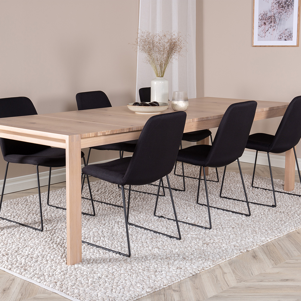 Spisegruppe Venture Home Slider med 6 Muce Stoler