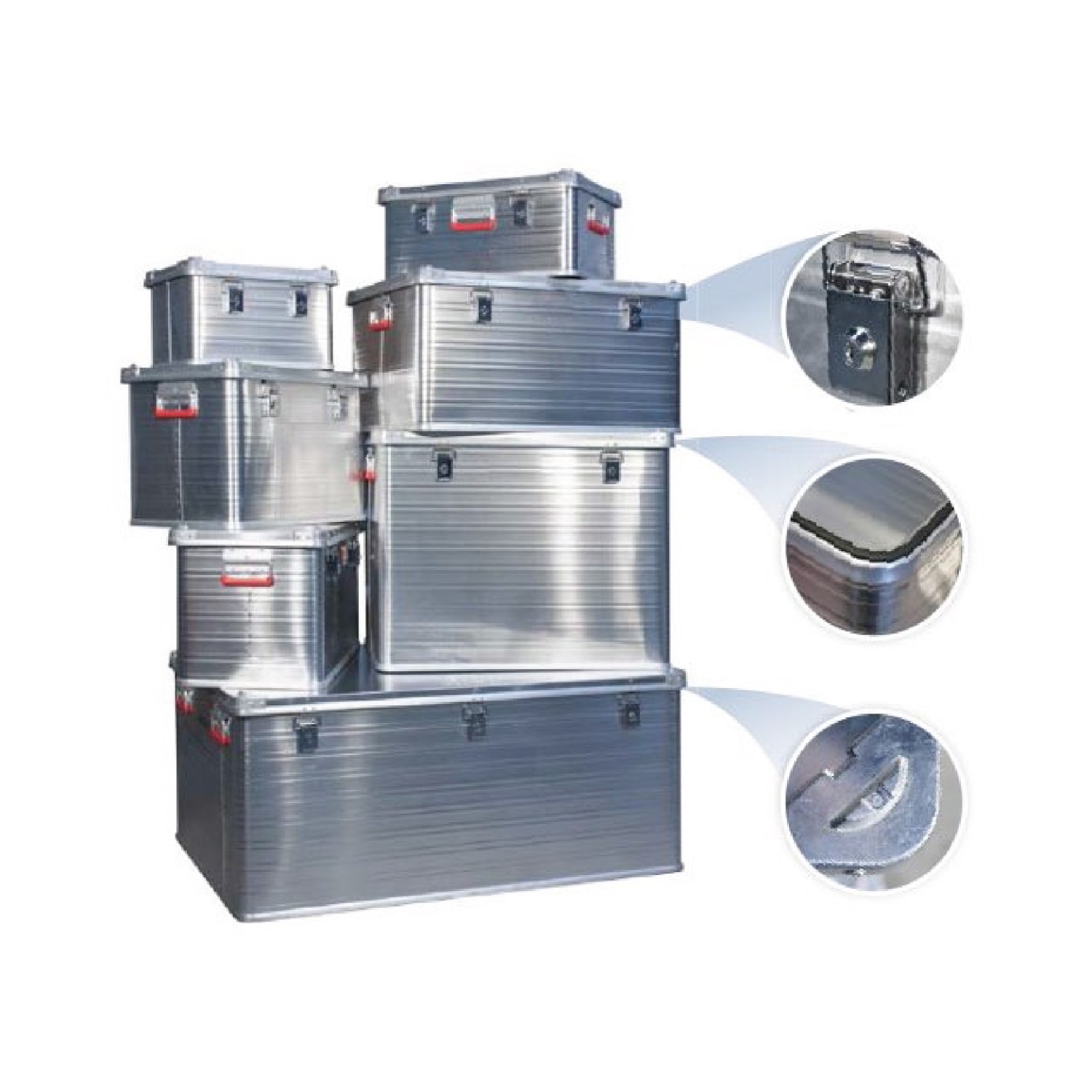 Aluminiumsboks Alu-Stigen Serie D 1 mm