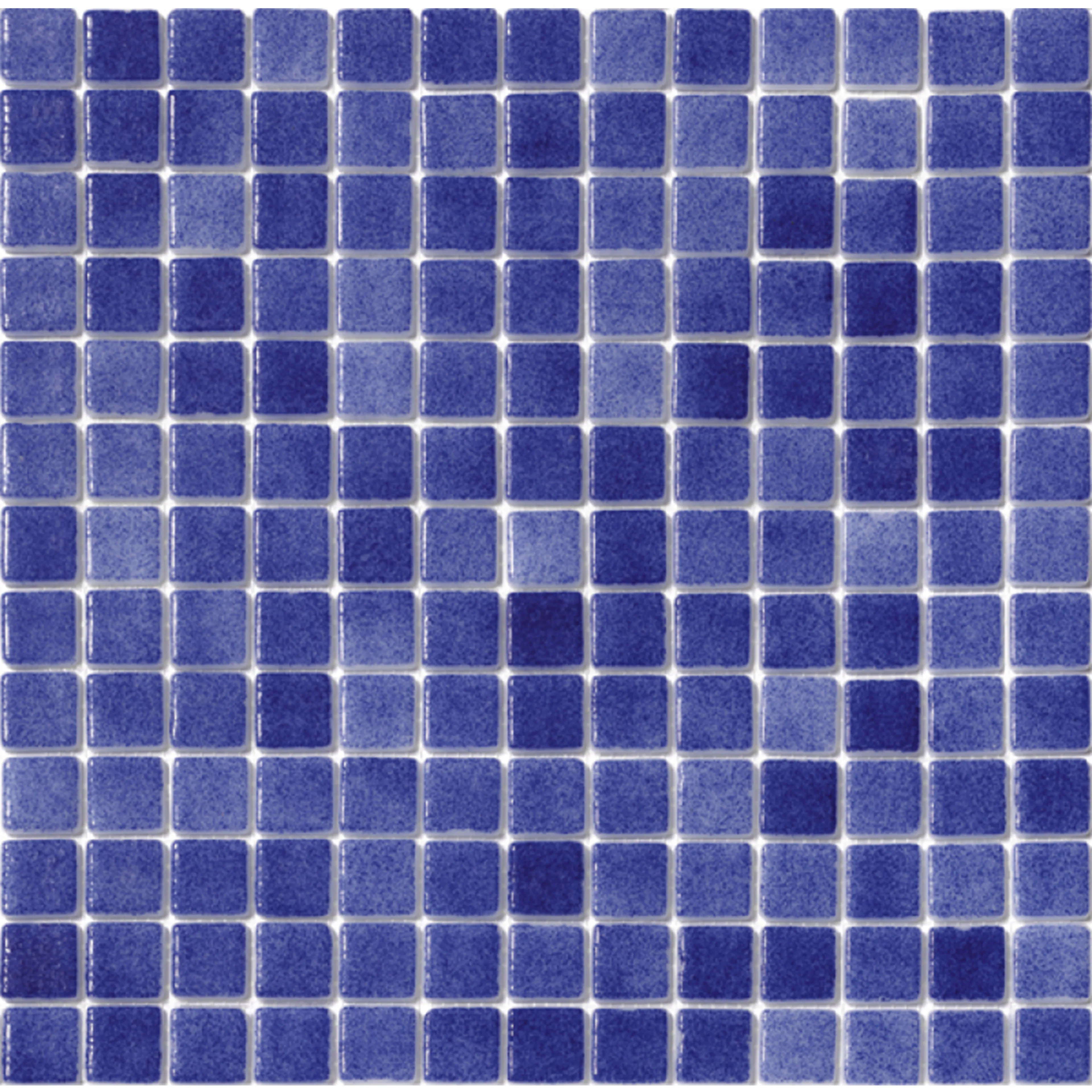 Glassmosaikk Alttoglass Azul Blå 3x3 cm