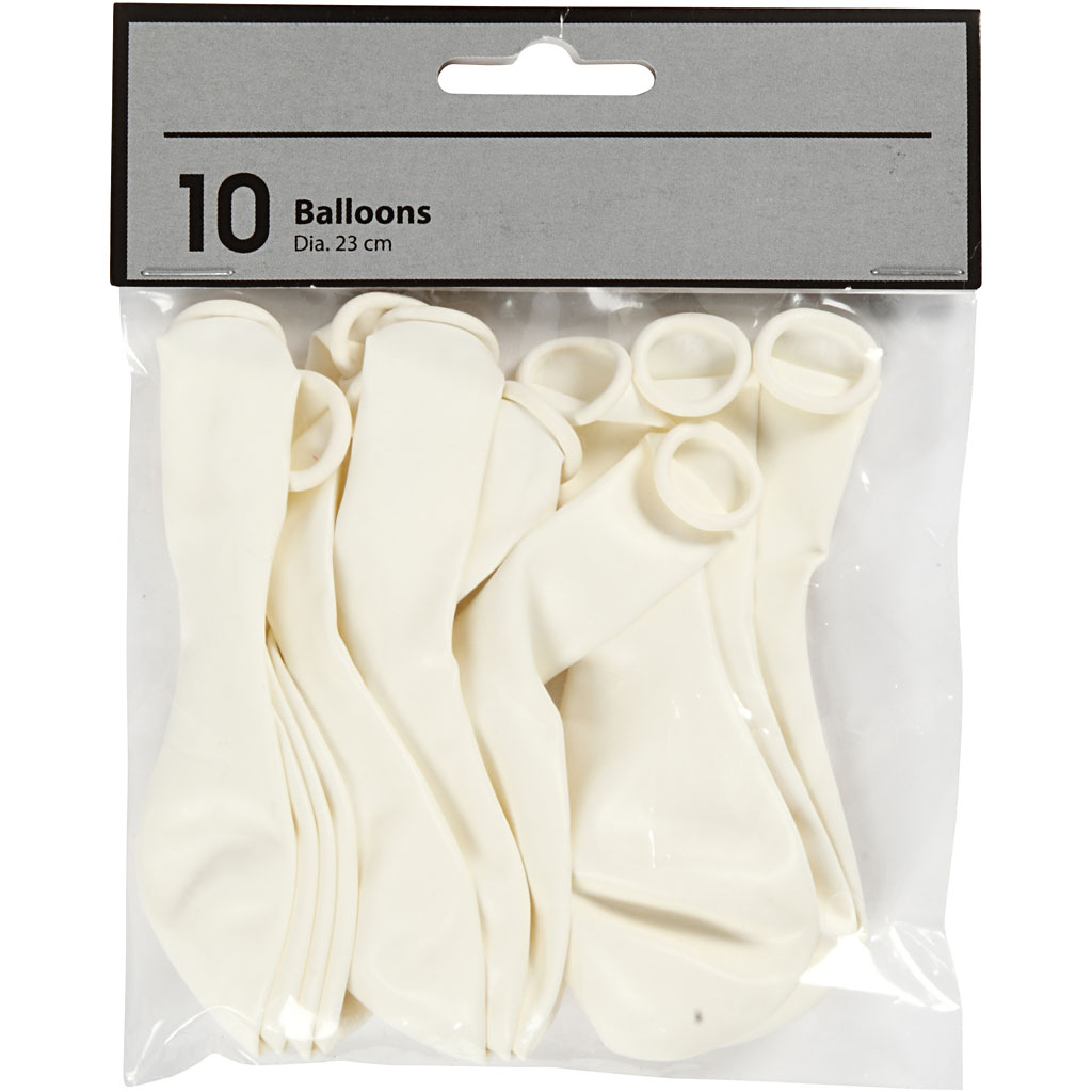 Ballonger Creativ Company Runde 23 cm 10 stk/1 Pk