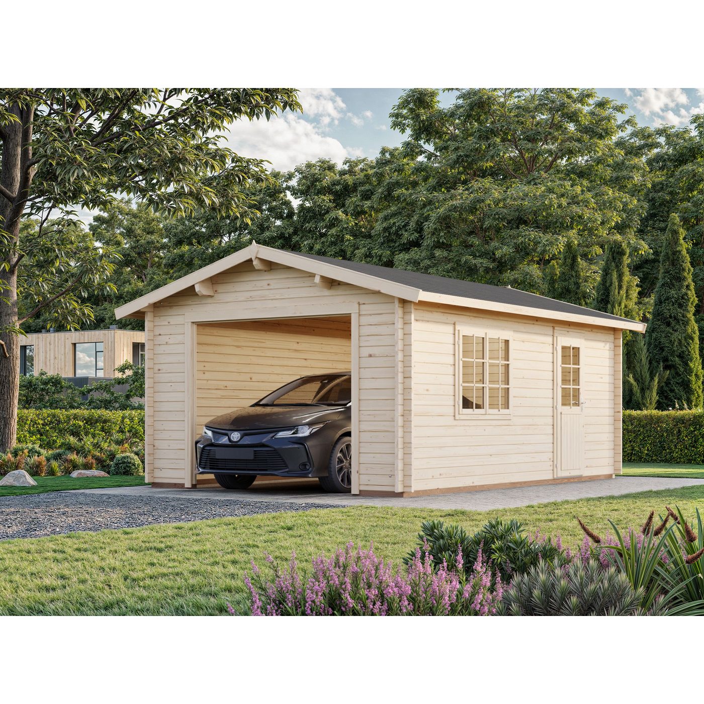 Garasje Palmako Roger 19,0 m2 uten Port