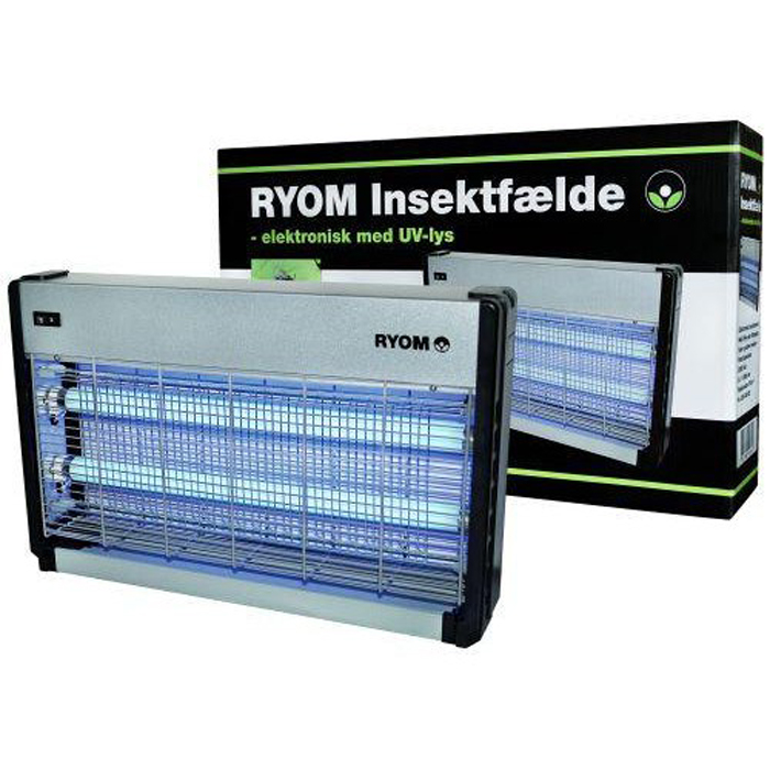 Myggfanger Ryom Effektiv 150 m2 - Aluminium/Plast